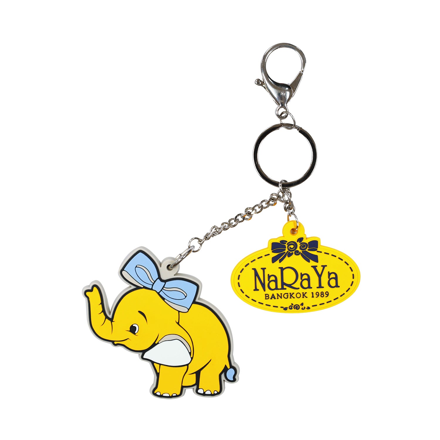 NaRaYa Little Elephant with NaRaYa Logo Keychain