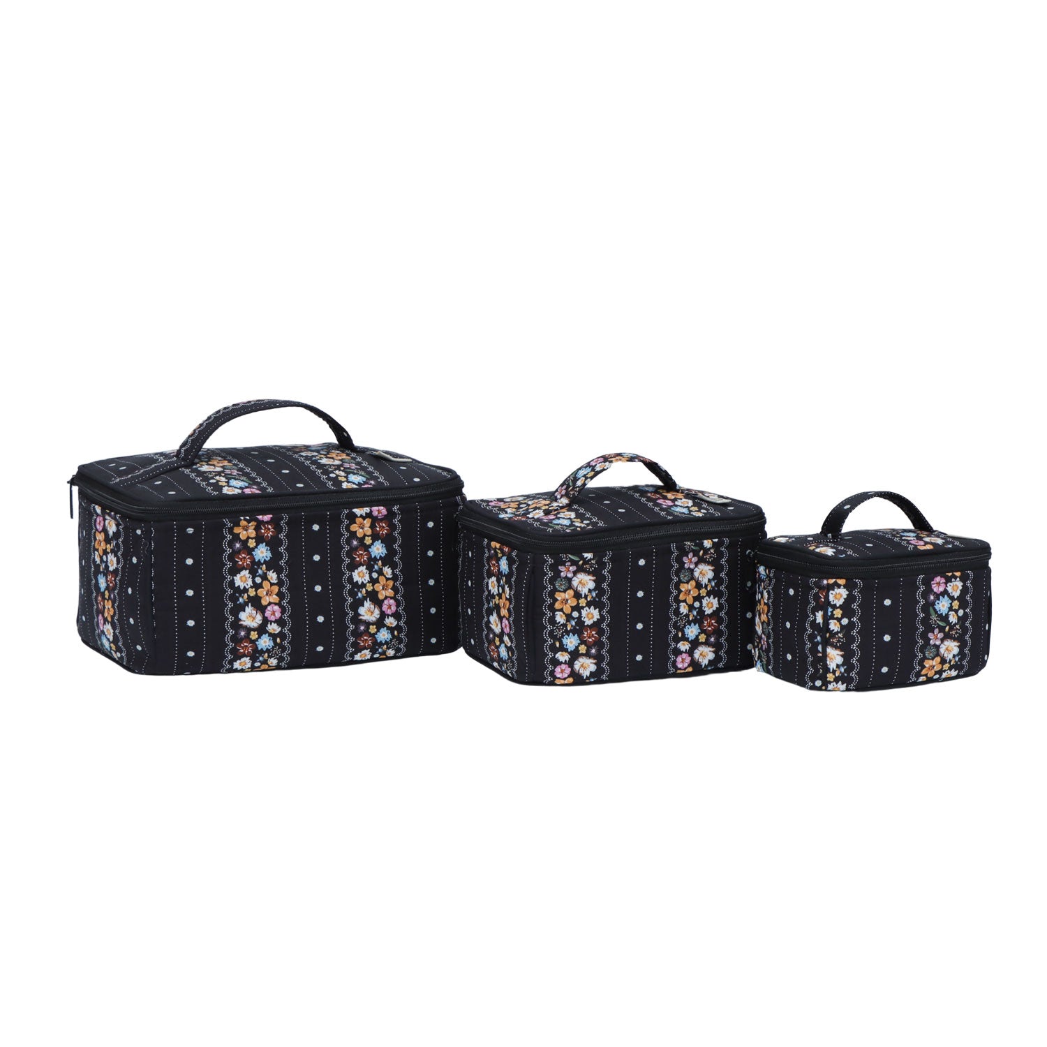 NaRaYa Cosmetic Bags (Set Of 3)