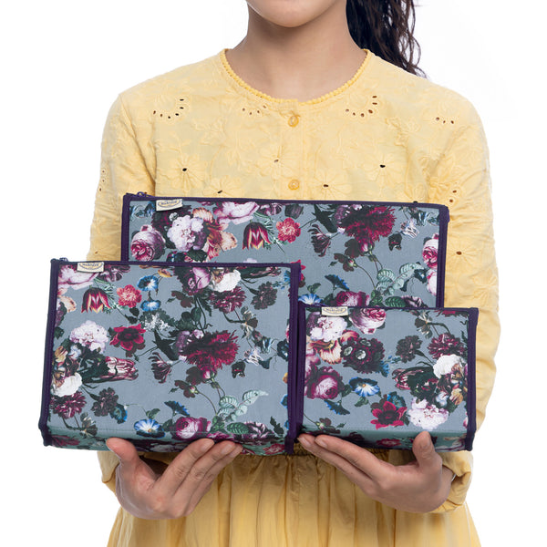 NaRaYa Cosmetic Bags Set Of 3