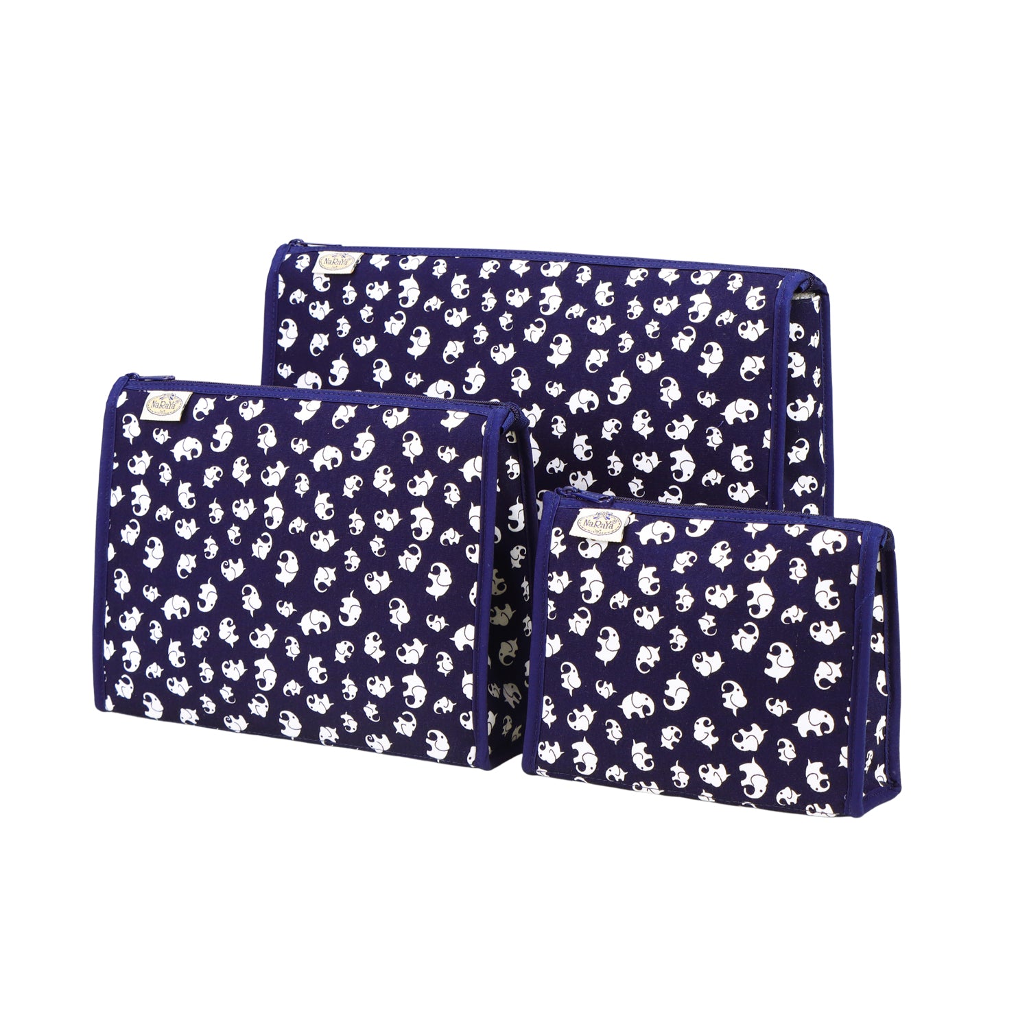 NaRaYa Cosmetic Bags Set Of 3