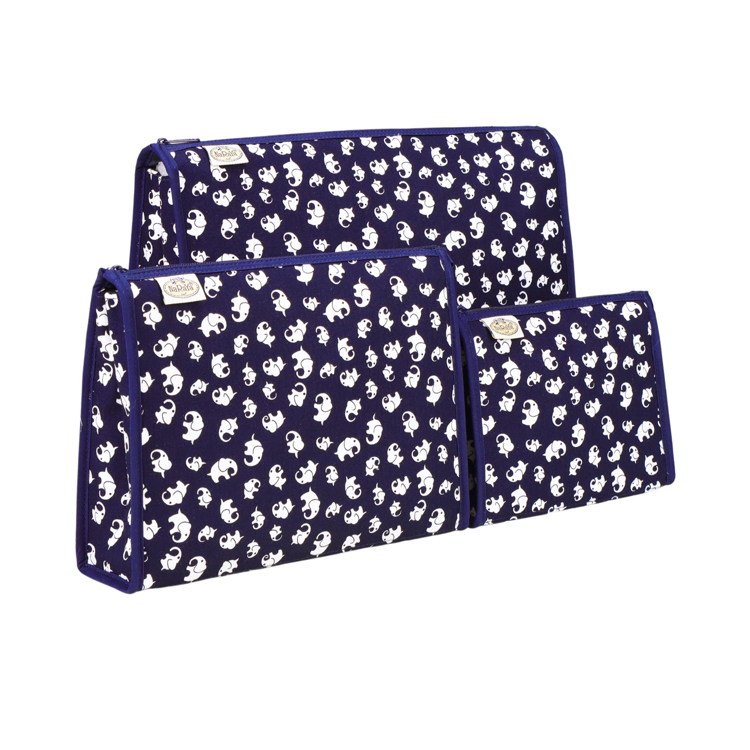 NaRaYa Cosmetic Bags Set Of 3