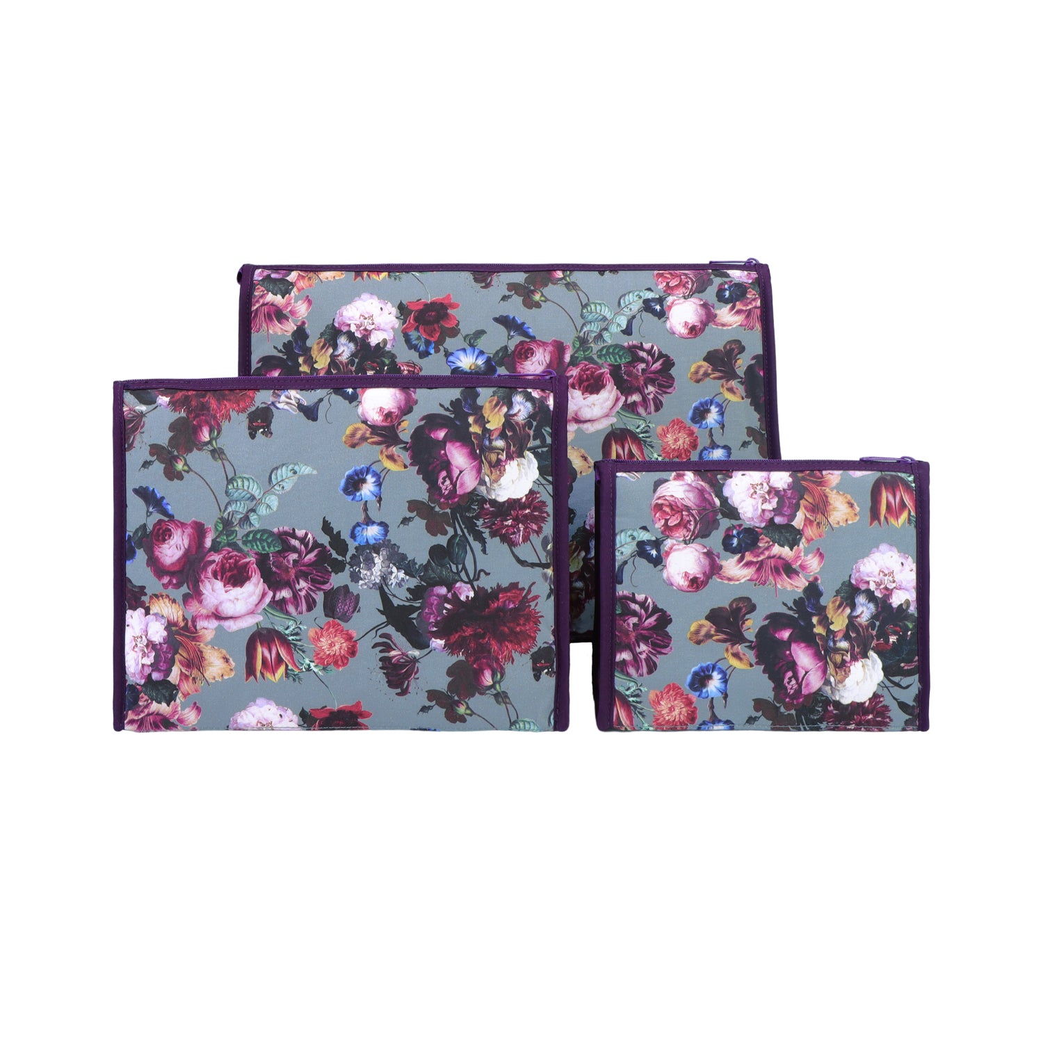 NaRaYa Cosmetic Bags Set Of 3