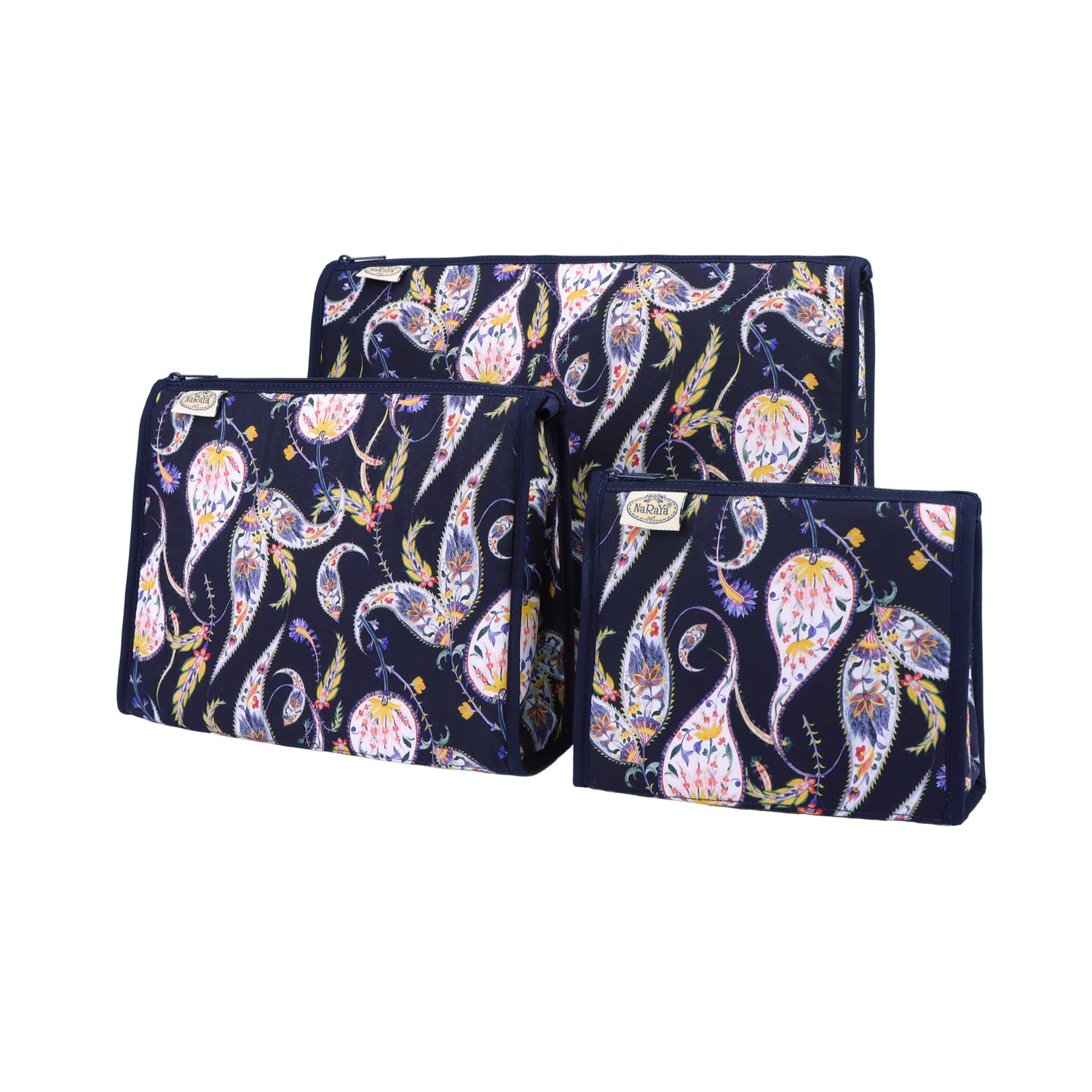 NaRaYa Cosmetic Bags Set Of 3