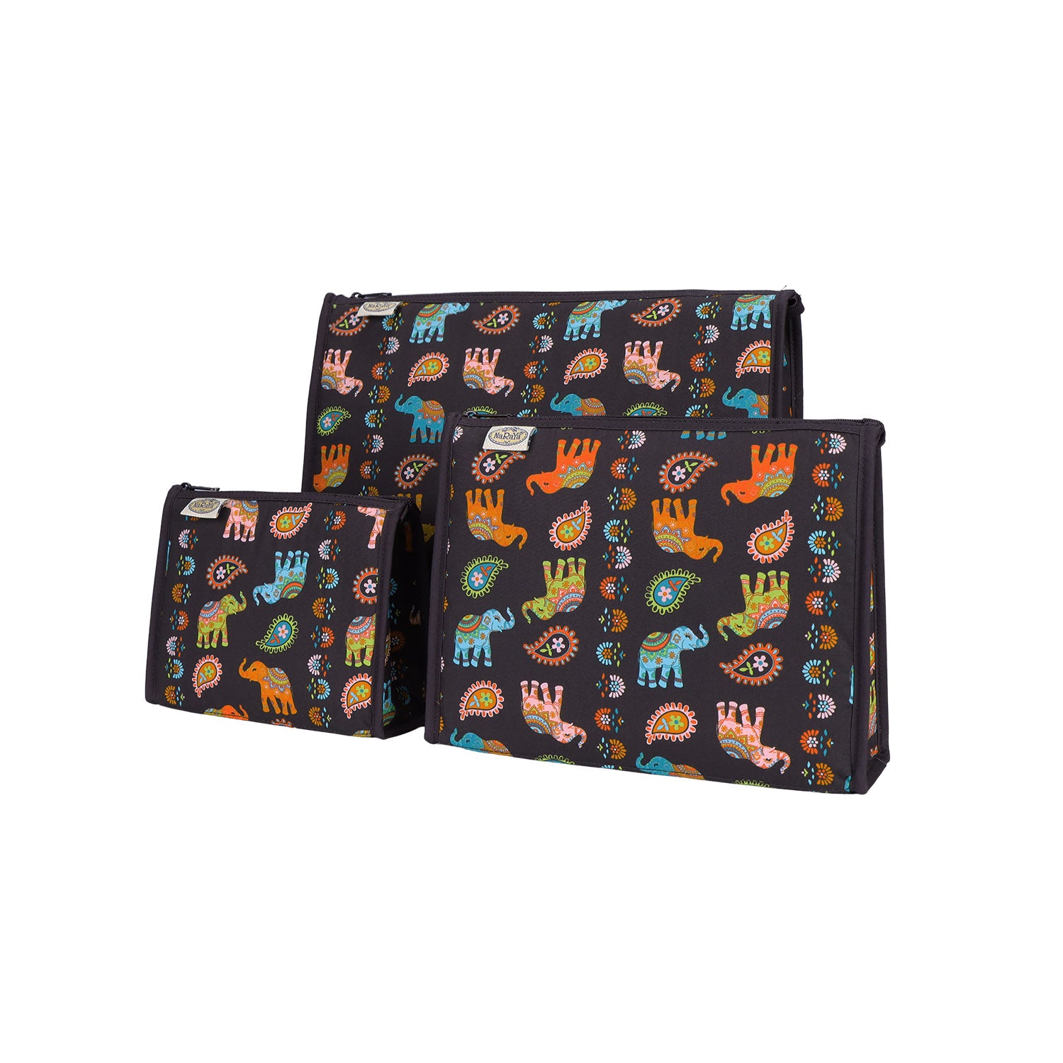 NaRaYa Cosmetic Bags Set Of 3