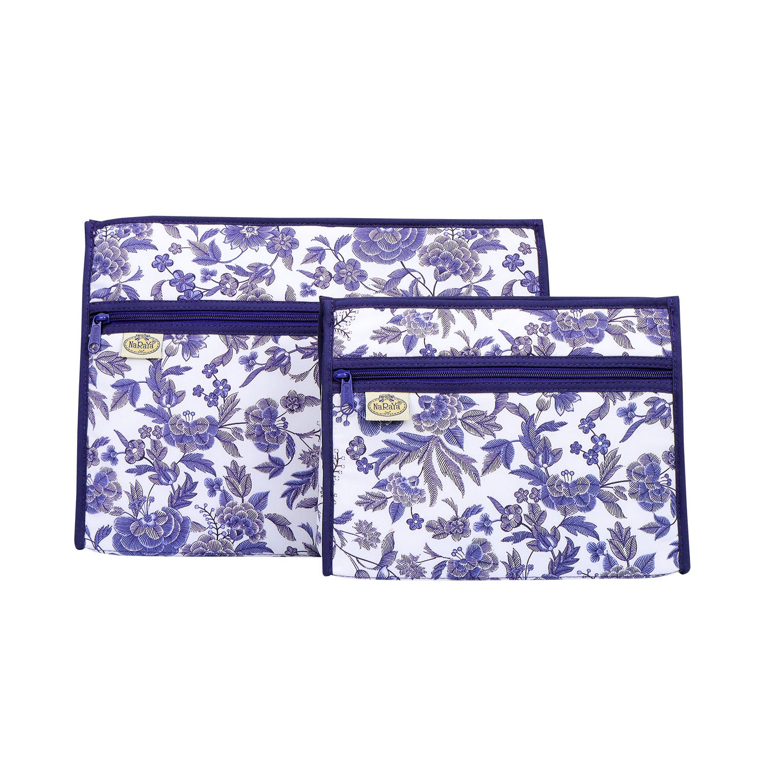 NaRaYa Cosmetic Bags Set Of 2