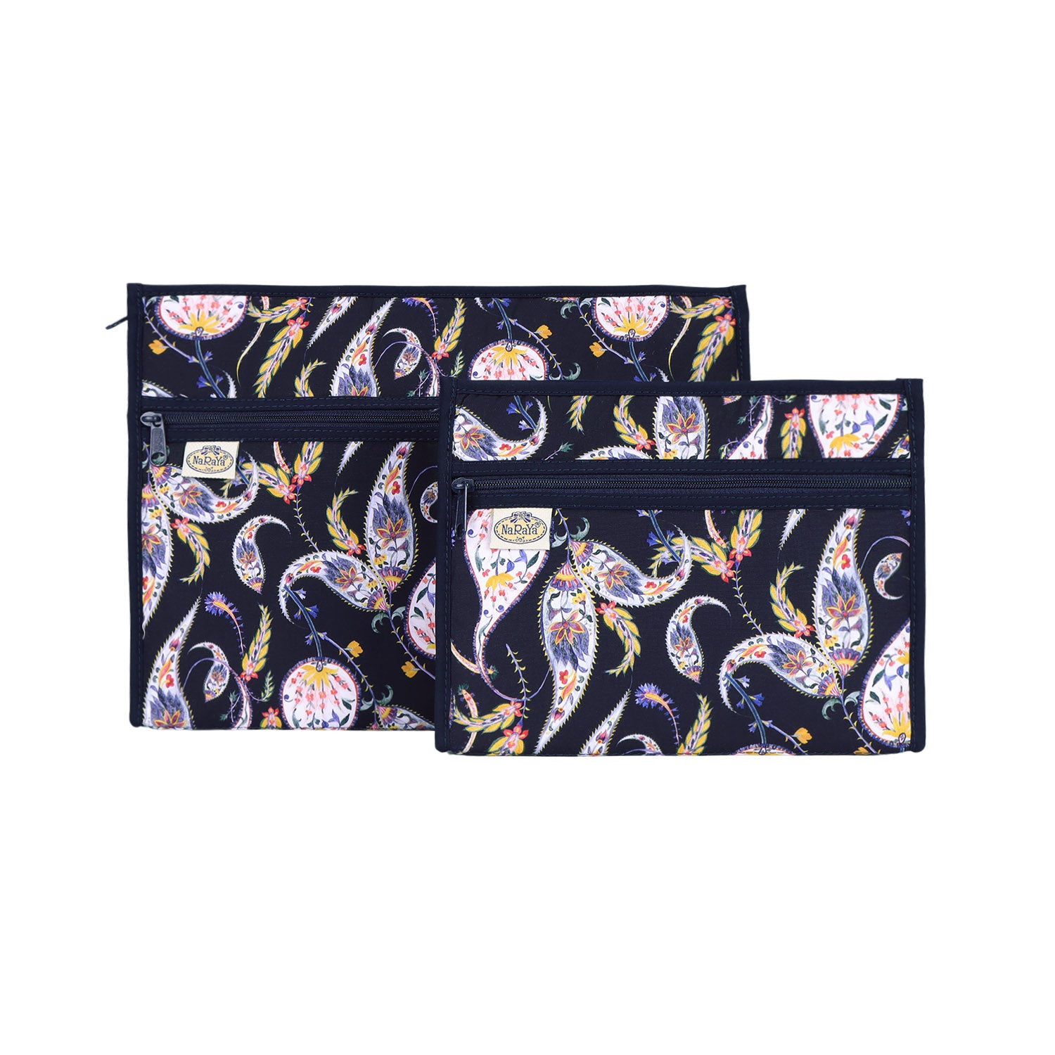 NaRaYa Cosmetic Bags Set Of 2