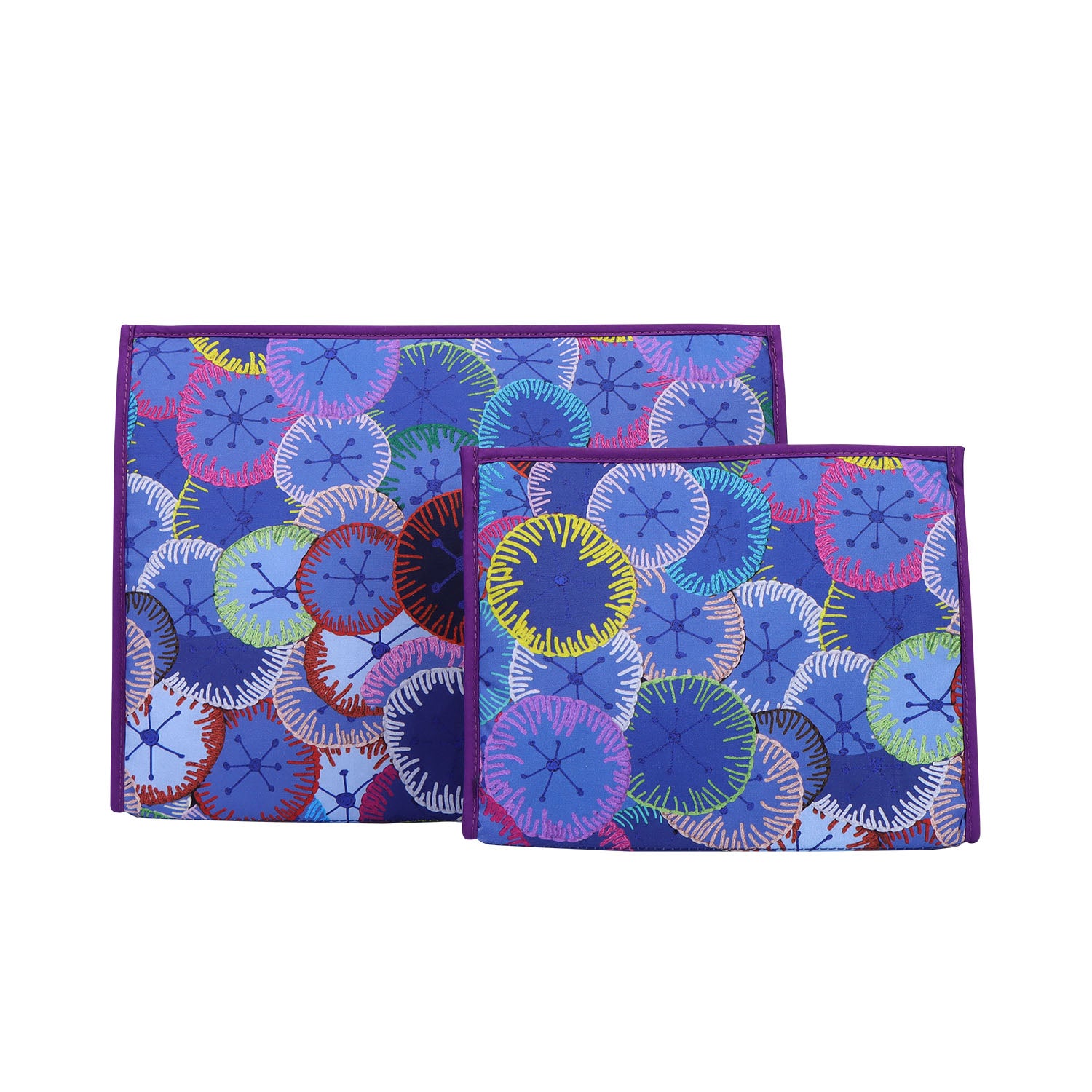 NaRaYa Cosmetic Bags Set Of 2