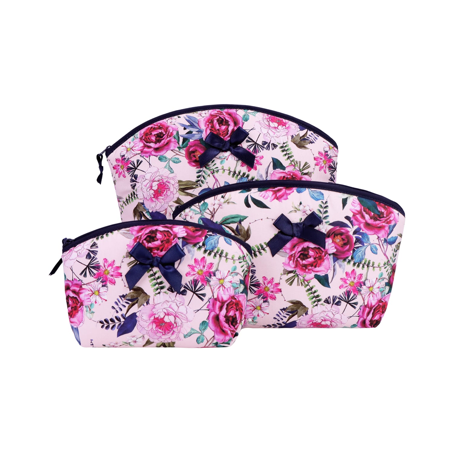 NaRaYa Cosmetic Bags (Set Of 3)