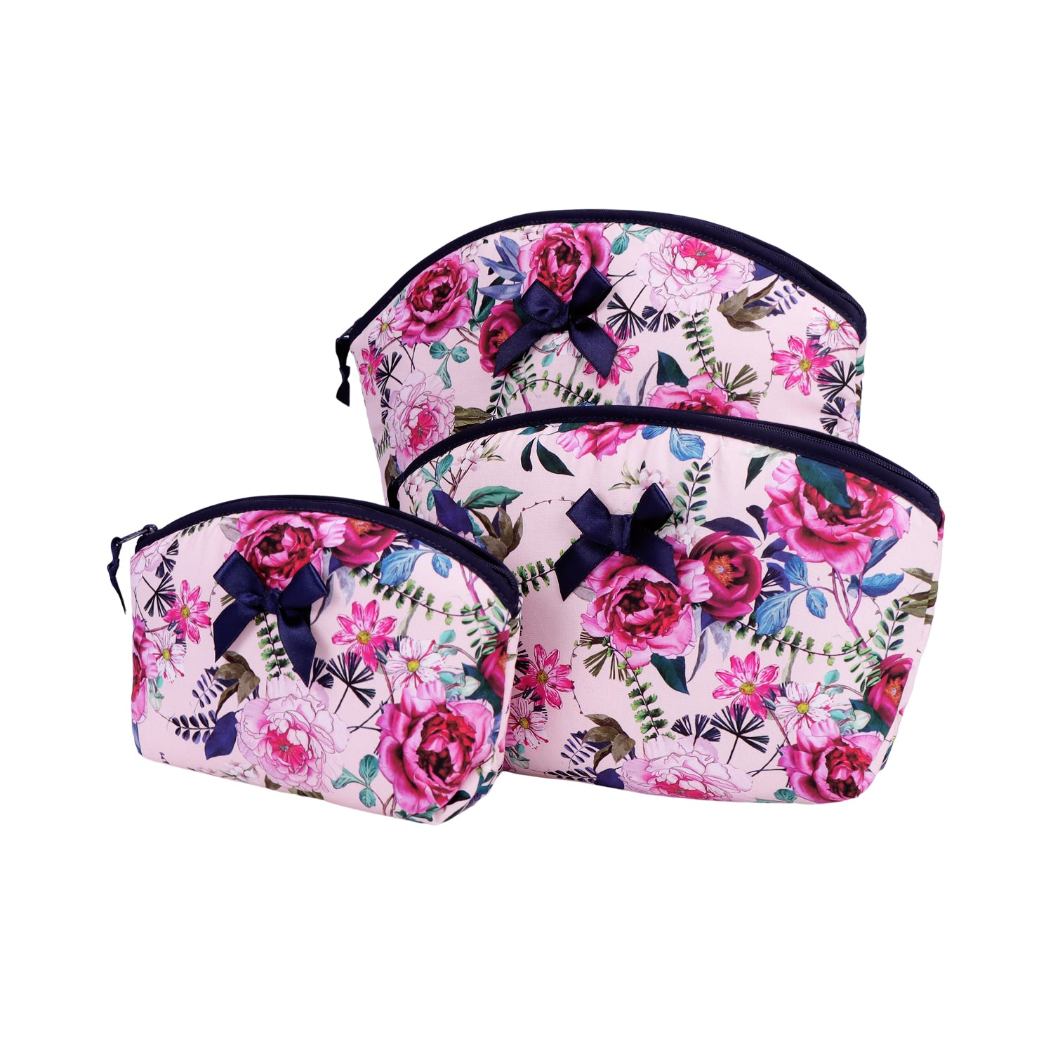 NaRaYa Cosmetic Bags (Set Of 3)