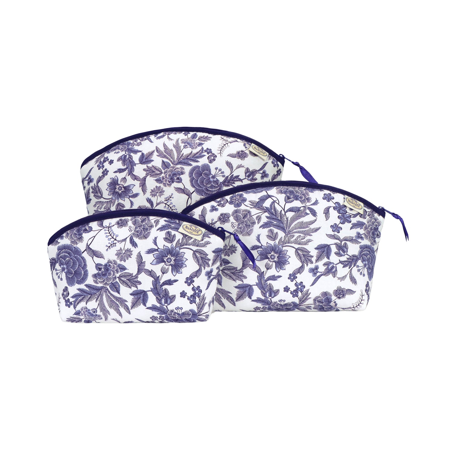 NaRaYa Cosmetic Bags (Set Of 3)