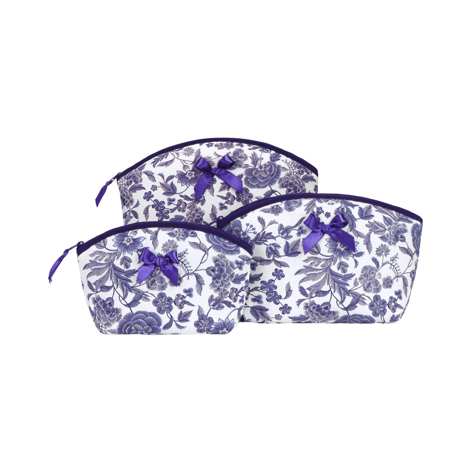 NaRaYa Cosmetic Bags (Set Of 3)