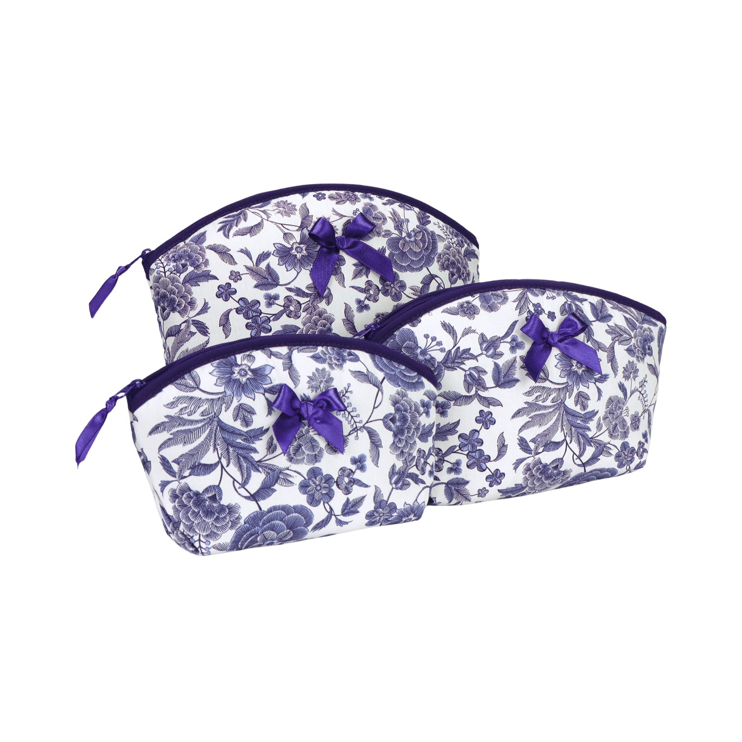 NaRaYa Cosmetic Bags (Set Of 3)