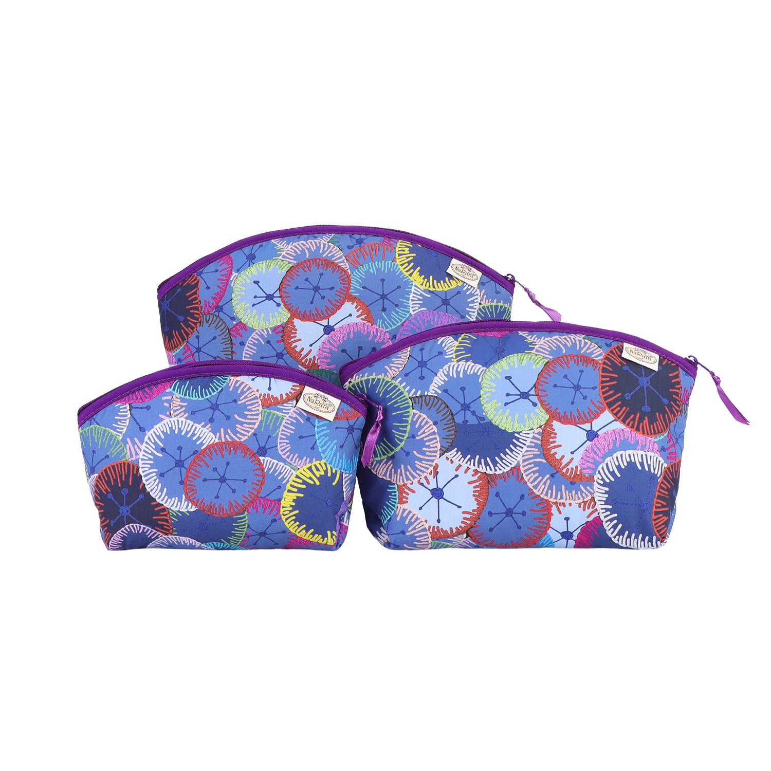 NaRaYa Cosmetic Bags (Set Of 3)