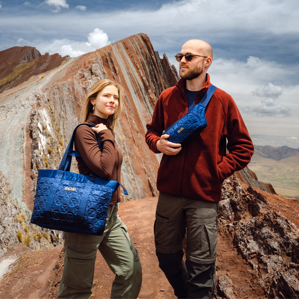 กระเป๋าโท้ทแบบหูจับคู่ De Bijoux