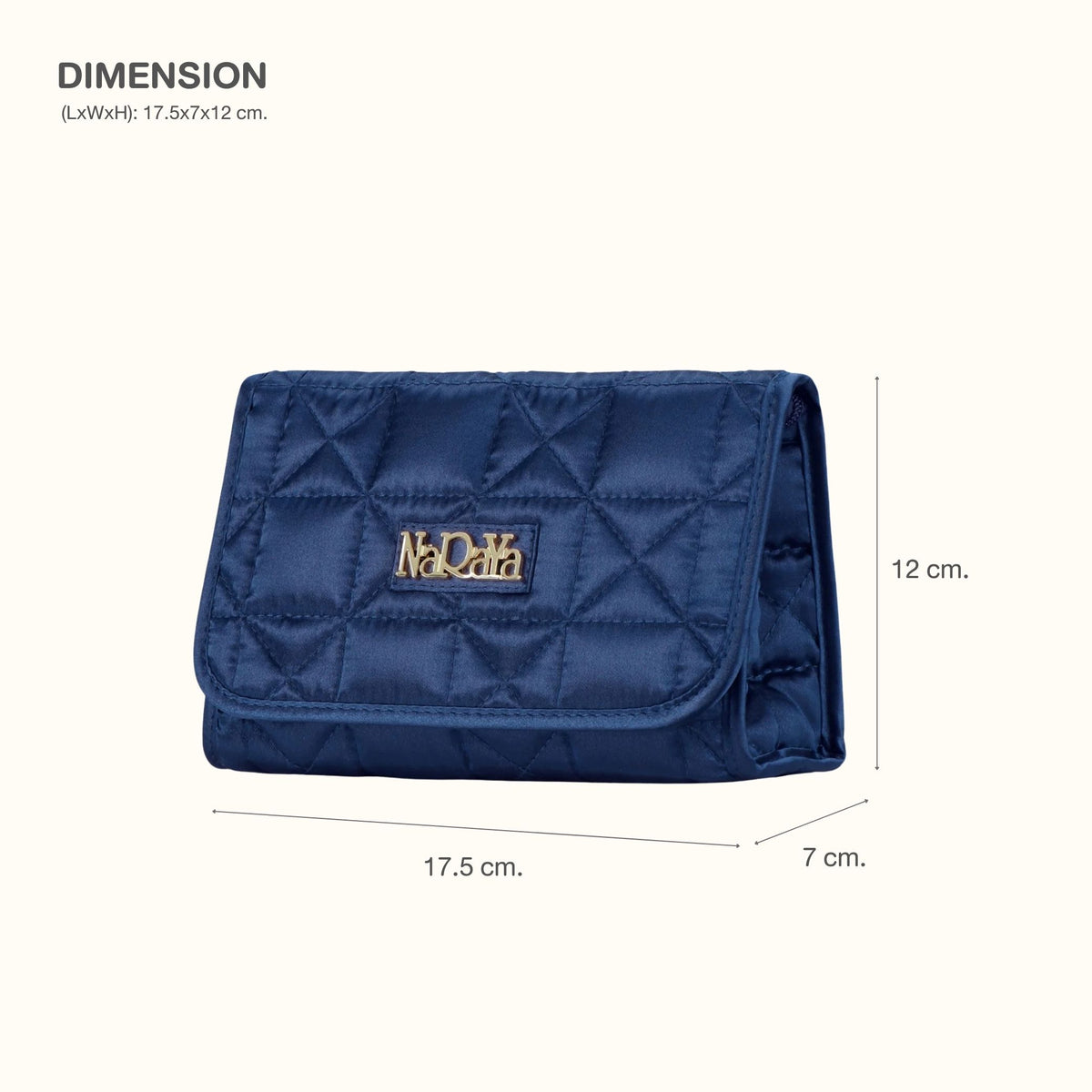 De Bijoux Cosmetic bag with mirror - NaRaYa