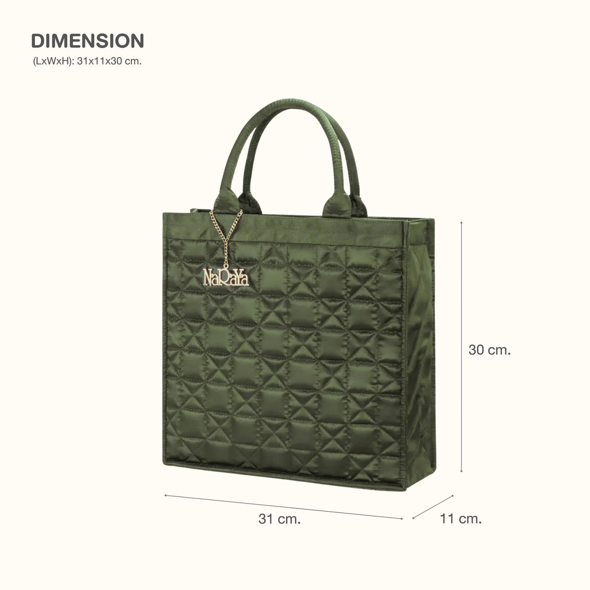 De Bijoux Slim Tote Bag - NaRaYa