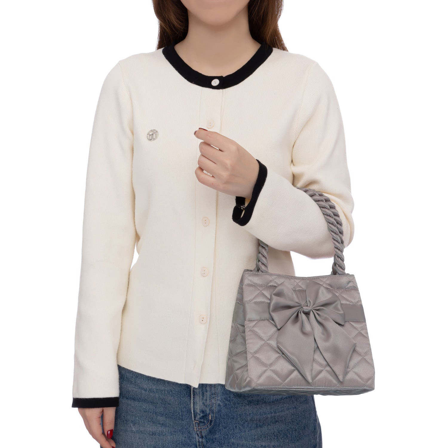 NaRaYa Satin Handbag
