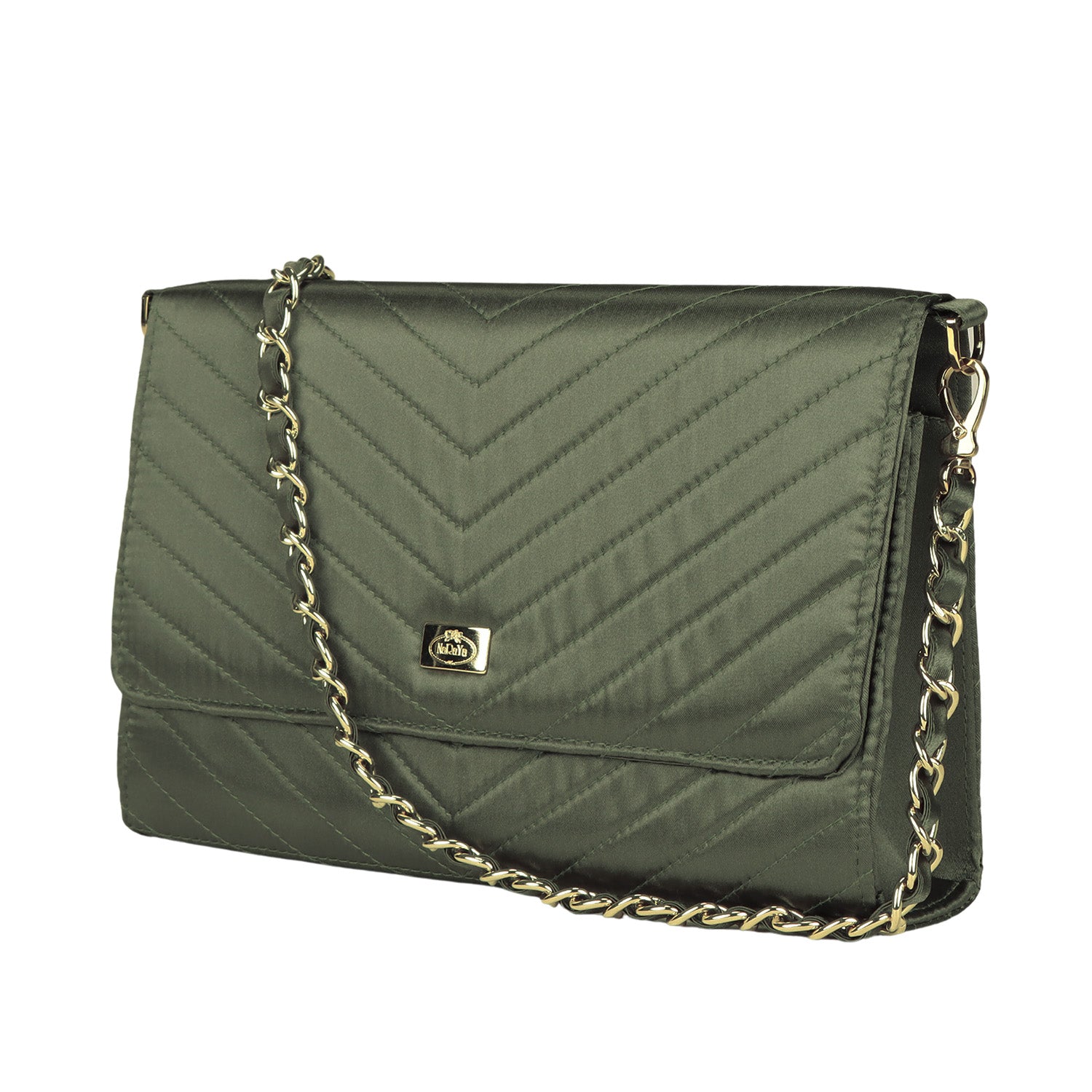 NaRaYa Satin Shoulder Bag - NaRaYa