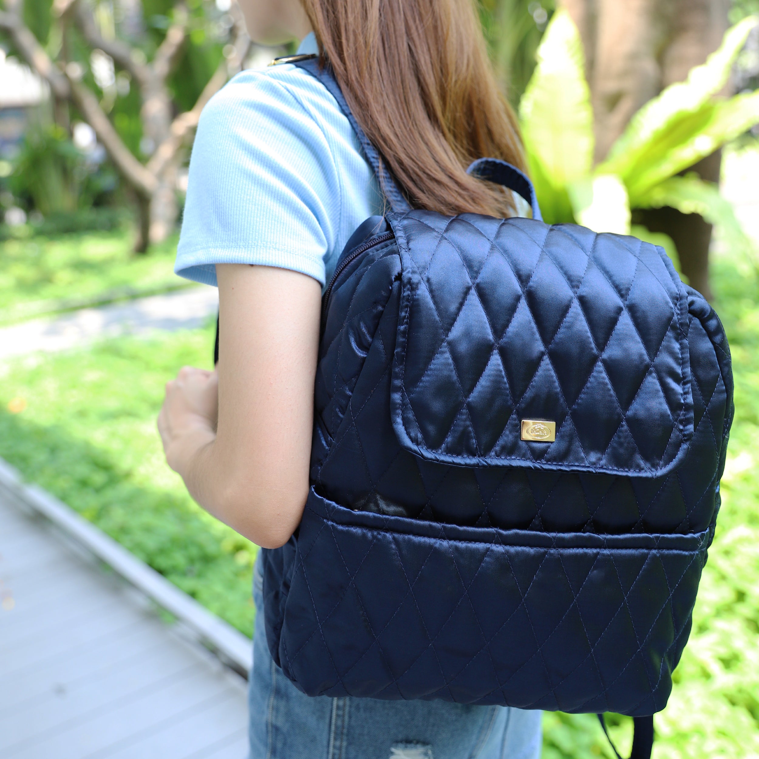 NaRaYa Satin Backpack - NaRaYa