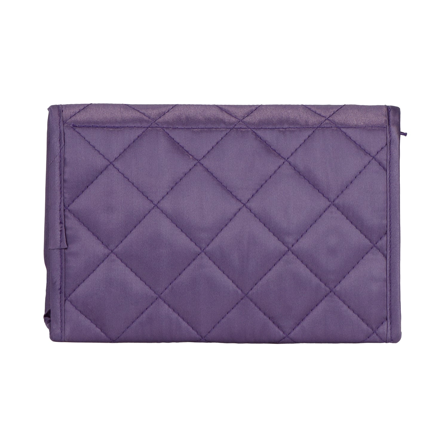 NaRaYa Satin Cosmetic Bag With Mirror L - NaRaYa