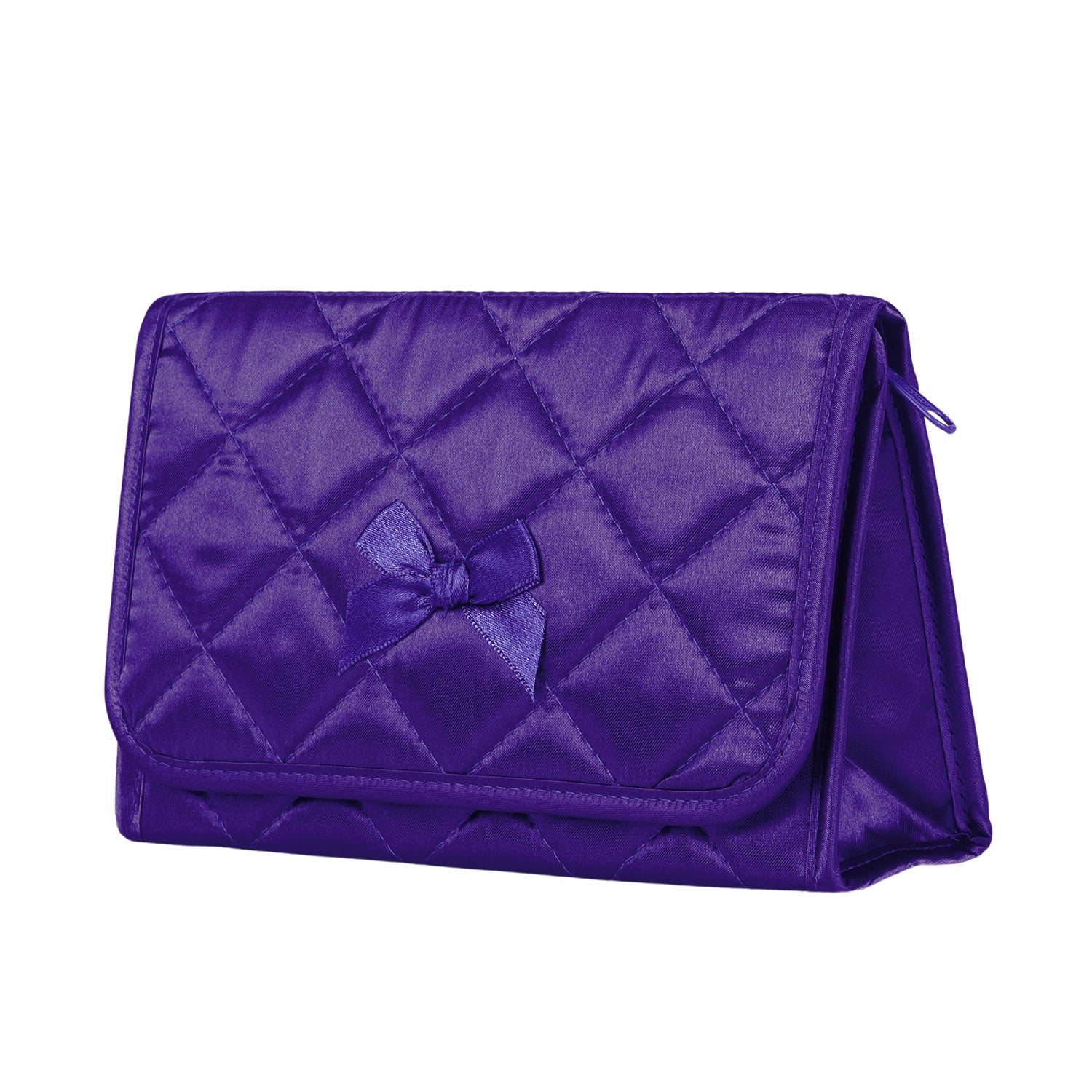 NaRaYa Satin Cosmetic Bag With Mirror L - NaRaYa