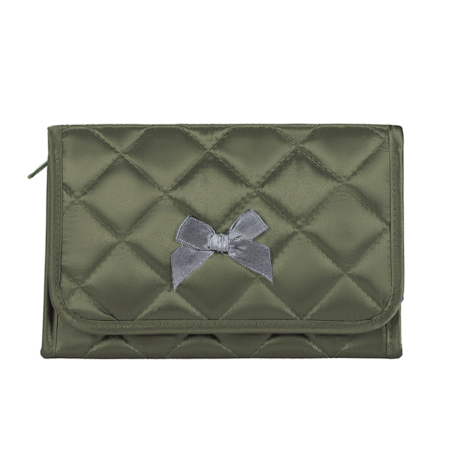 NaRaYa Satin Cosmetic Bag With Mirror L - NaRaYa