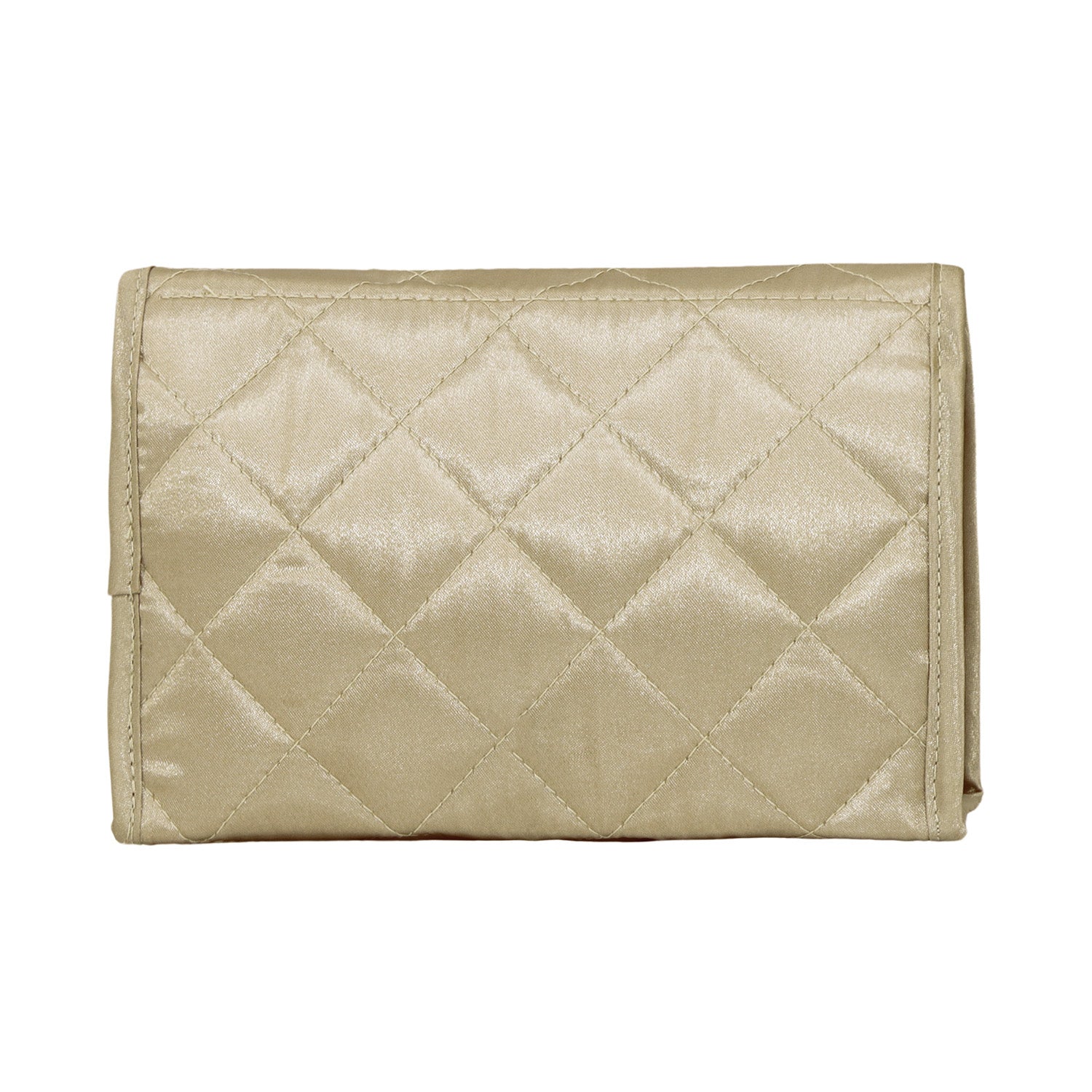 NaRaYa Satin Cosmetic Bag With Mirror L - NaRaYa