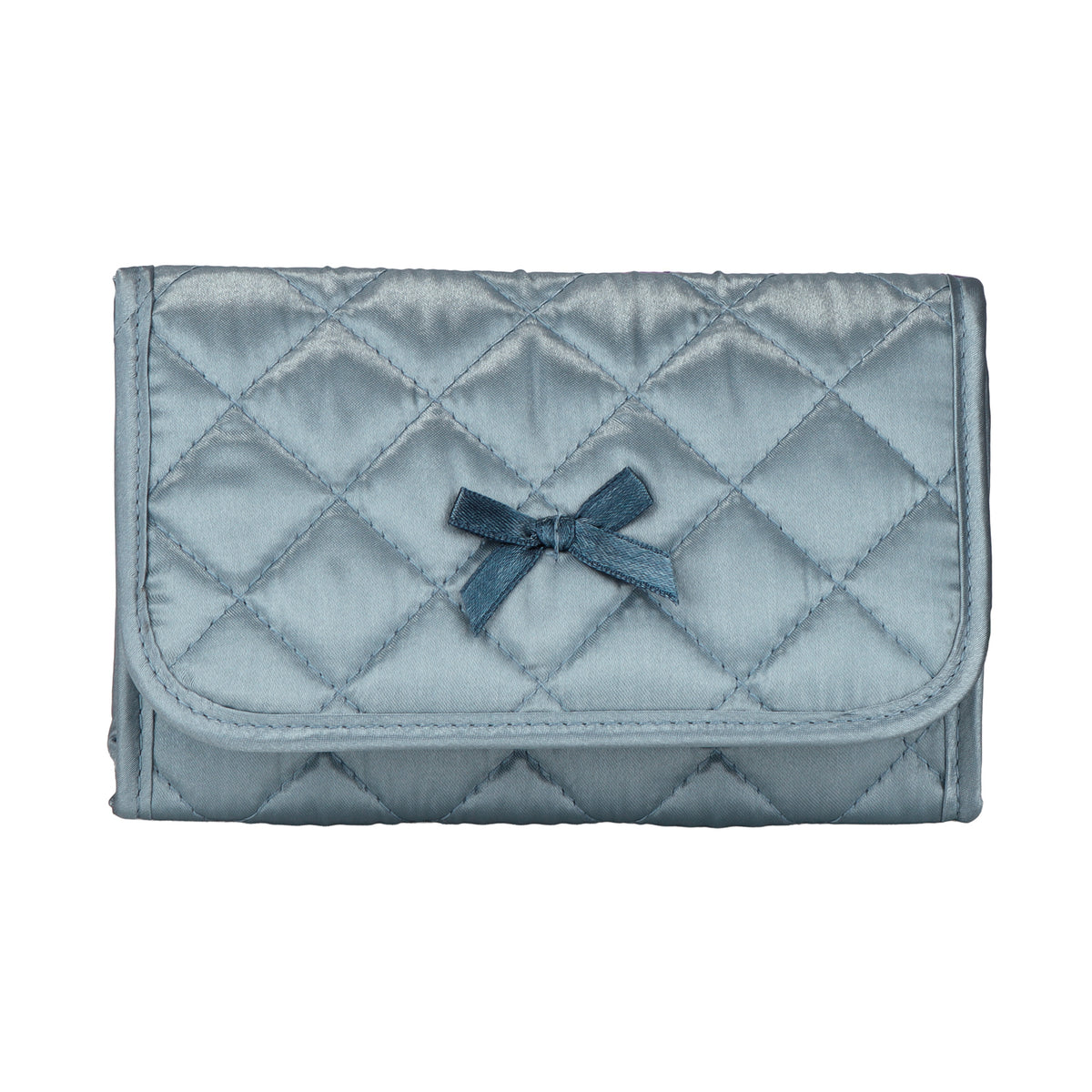 Satin Cosmetic Bag With Mirror S