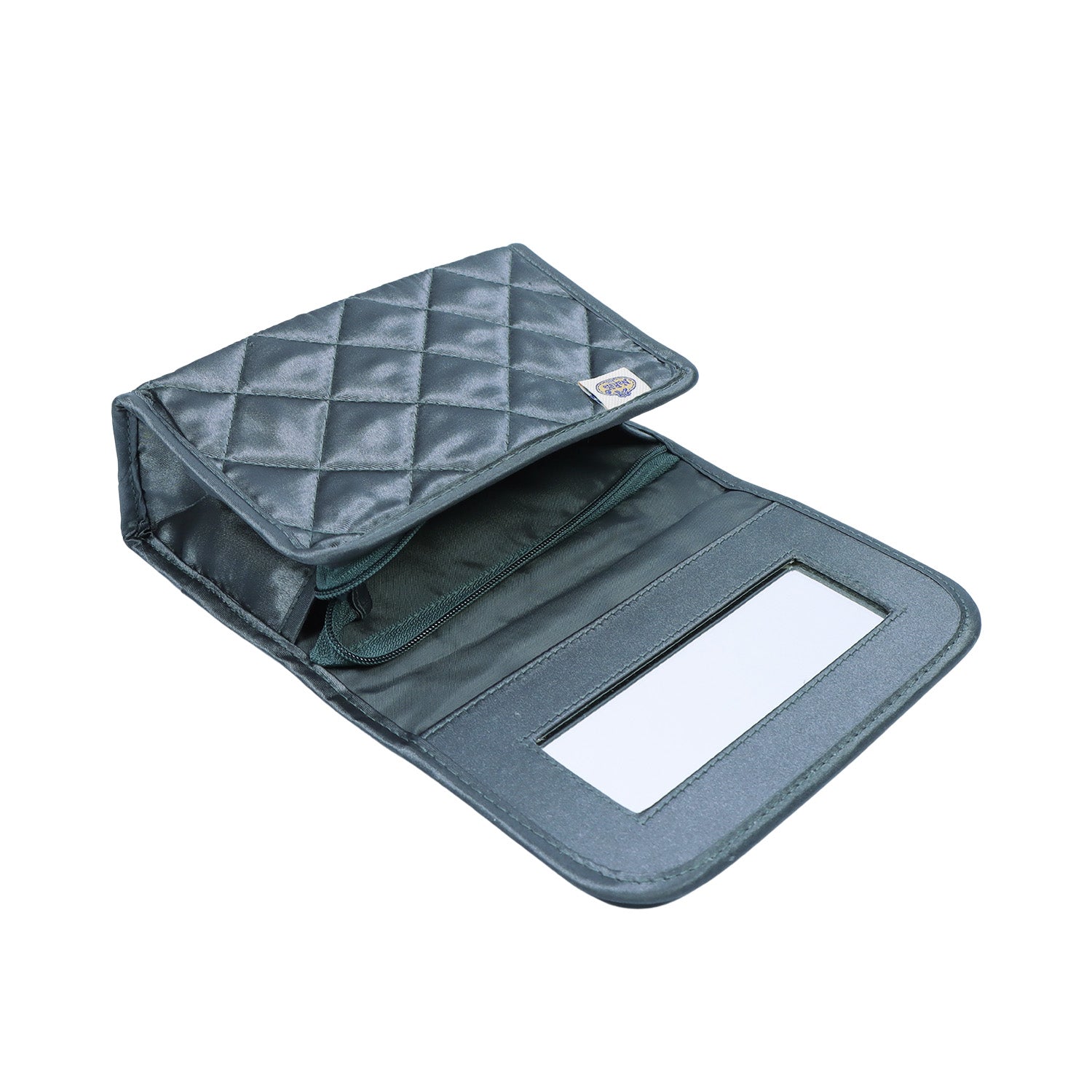 NaRaYa Satin Cosmetic Bag With Mirror S - NaRaYa
