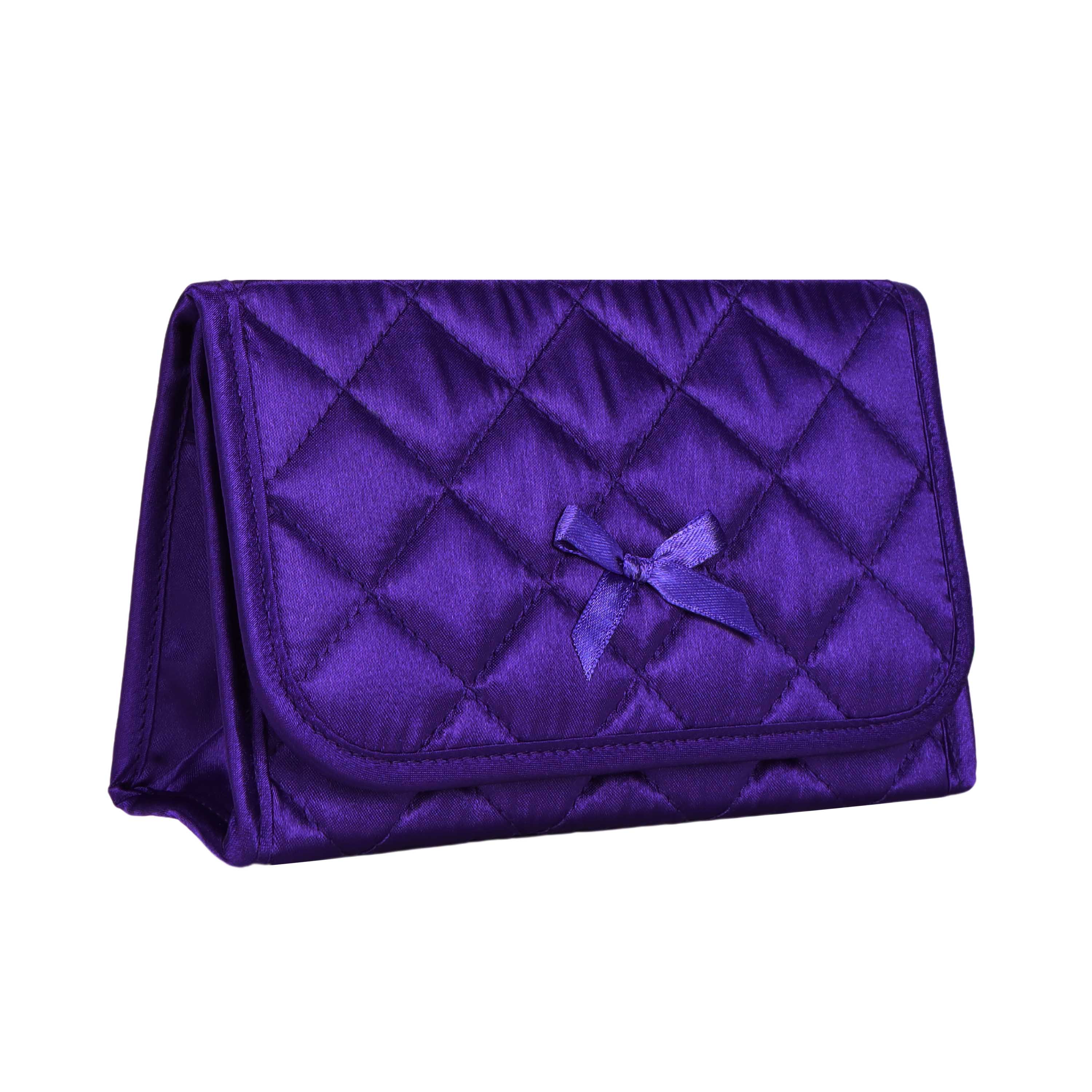 NaRaYa Satin Cosmetic Bag With Mirror S - NaRaYa