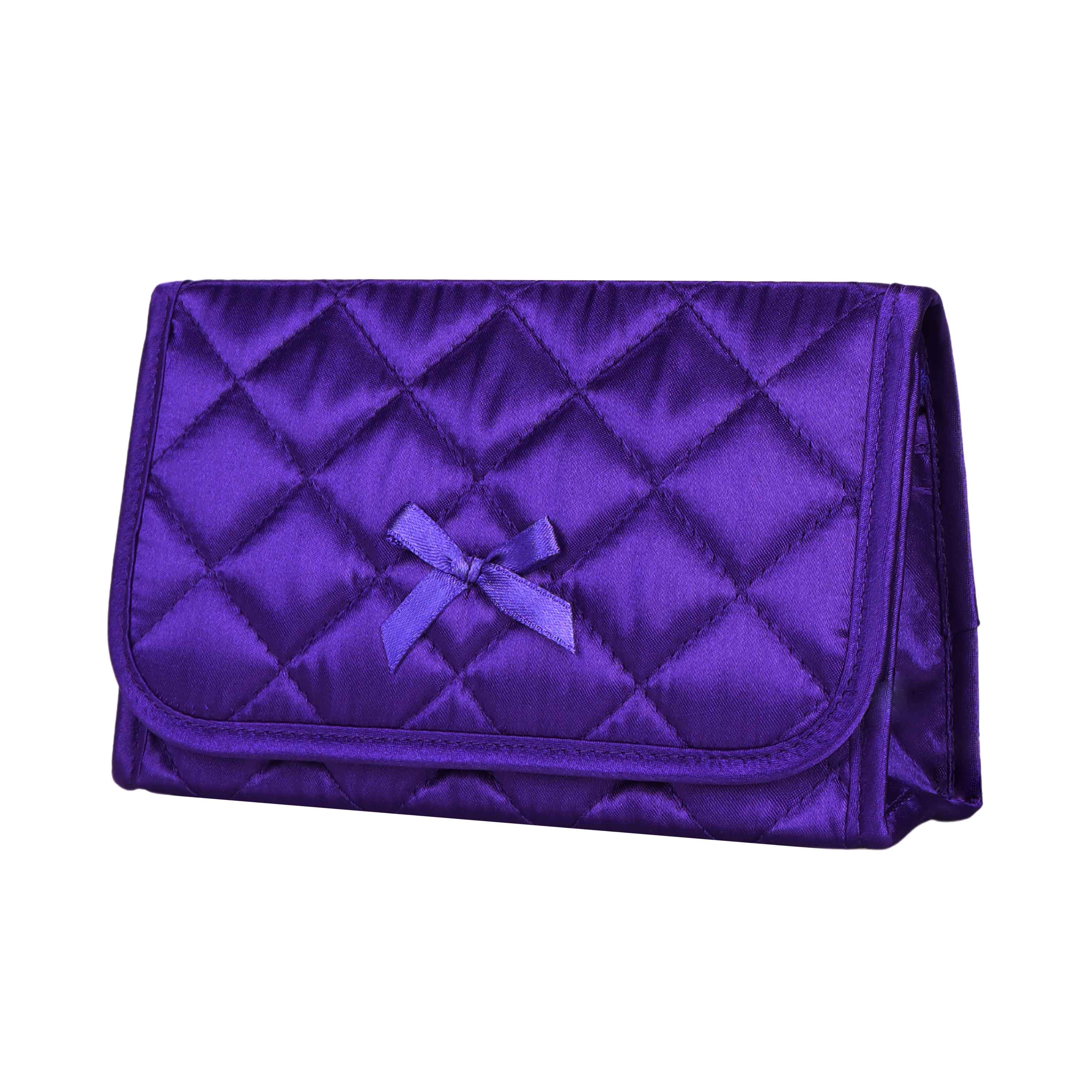 NaRaYa Satin Cosmetic Bag With Mirror S - NaRaYa