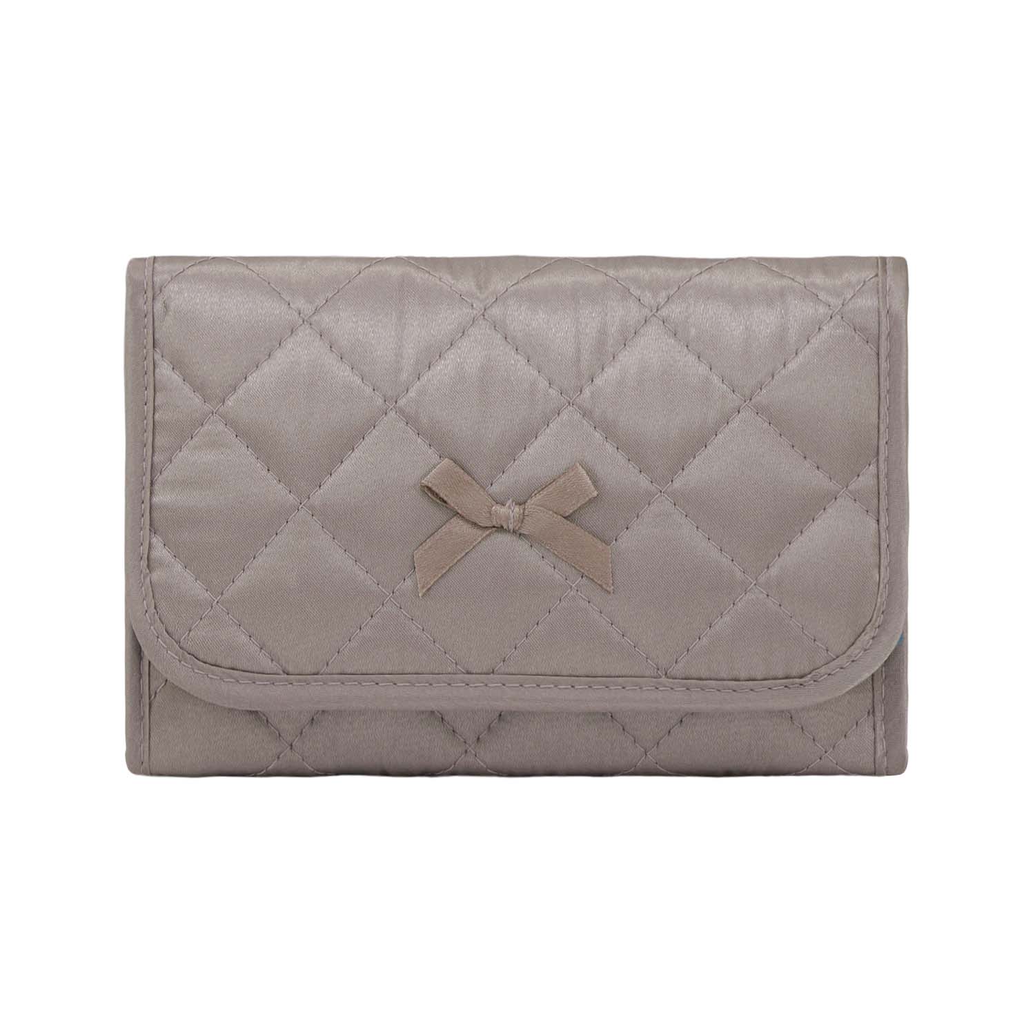 NaRaYa Satin Cosmetic Bag With Mirror S - NaRaYa