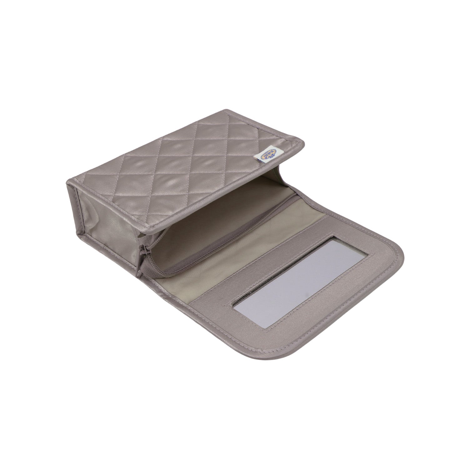 NaRaYa Satin Cosmetic Bag With Mirror S - NaRaYa