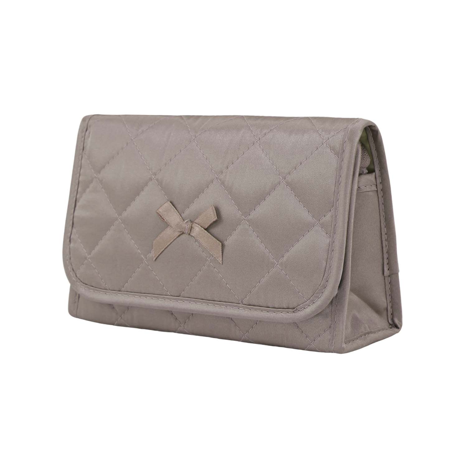 NaRaYa Satin Cosmetic Bag With Mirror S - NaRaYa
