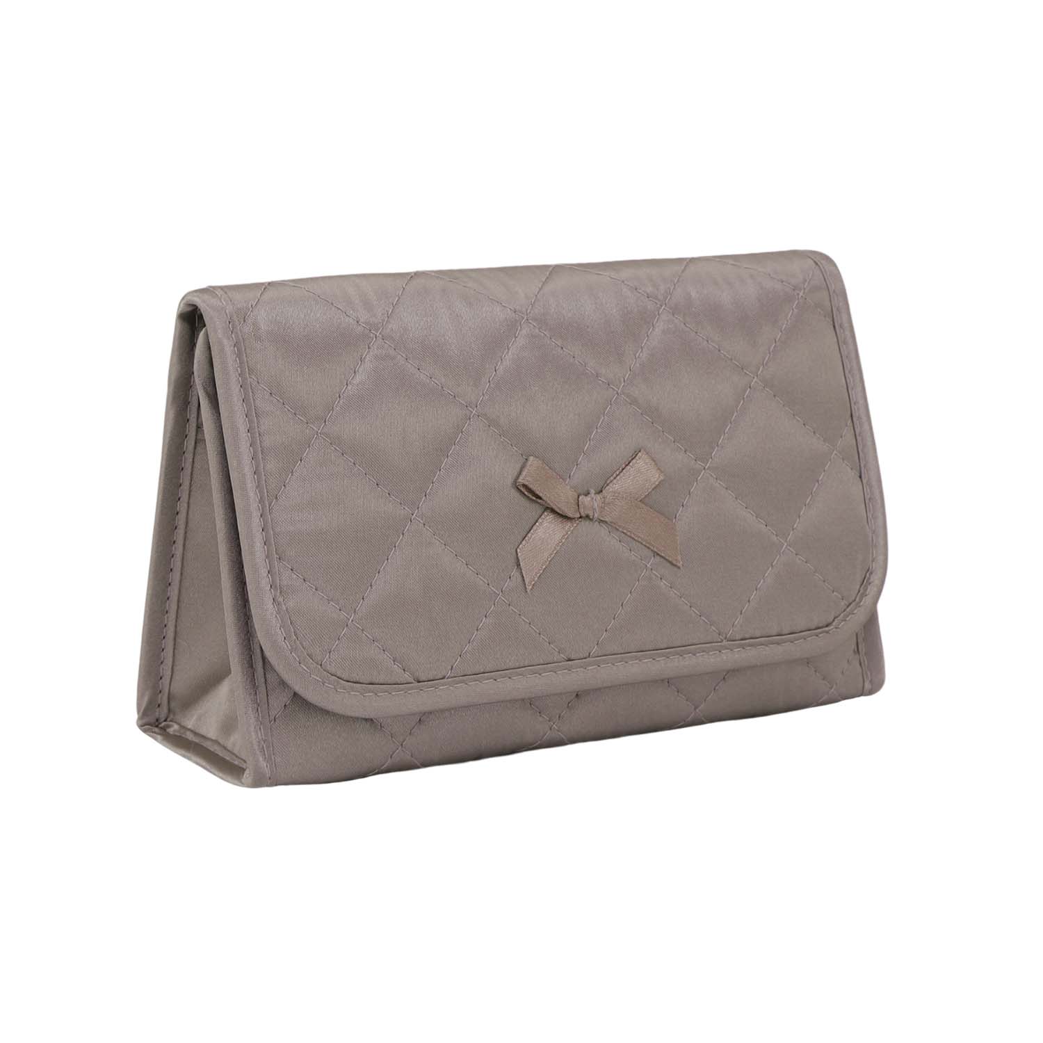 NaRaYa Satin Cosmetic Bag With Mirror S - NaRaYa
