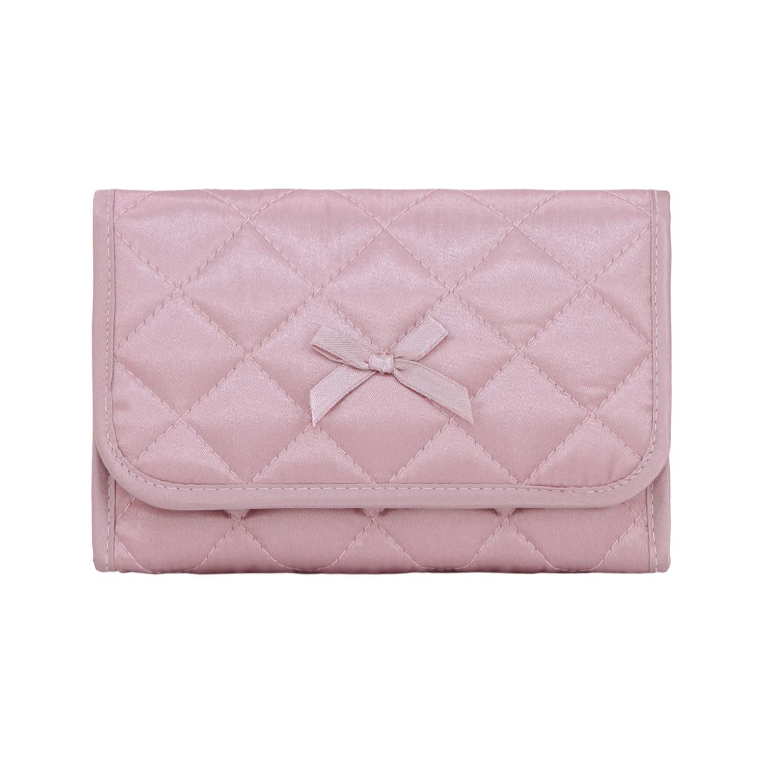 NaRaYa Satin Cosmetic Bag With Mirror S - NaRaYa