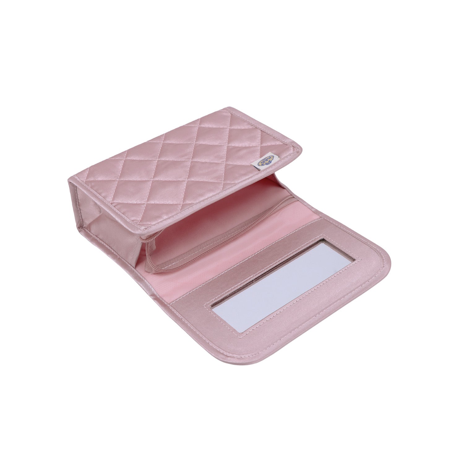 NaRaYa Satin Cosmetic Bag With Mirror S - NaRaYa