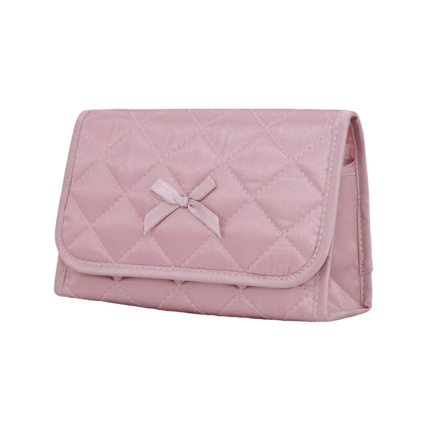 NaRaYa Satin Cosmetic Bag With Mirror S - NaRaYa