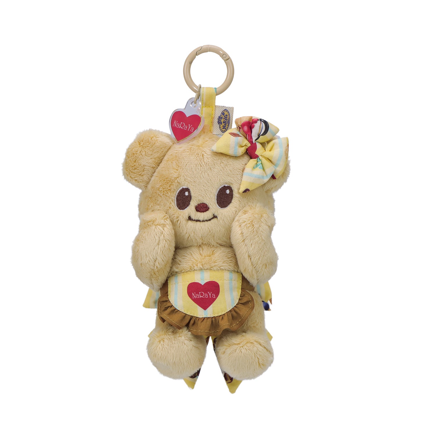 Naraya x Butterbear Plush Keychain