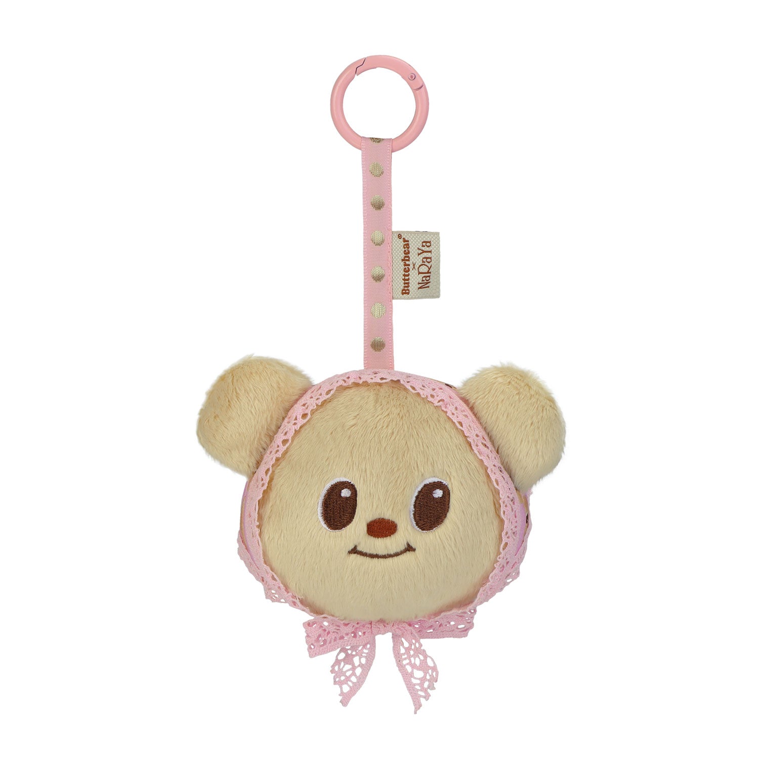 NaRaYa X Butterbear With You Keychain