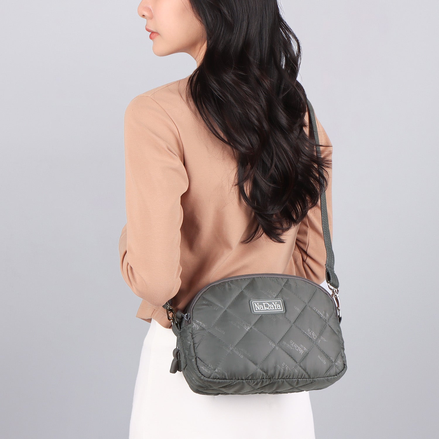 Bubble Up Compact Crossbody Bag - NaRaYa