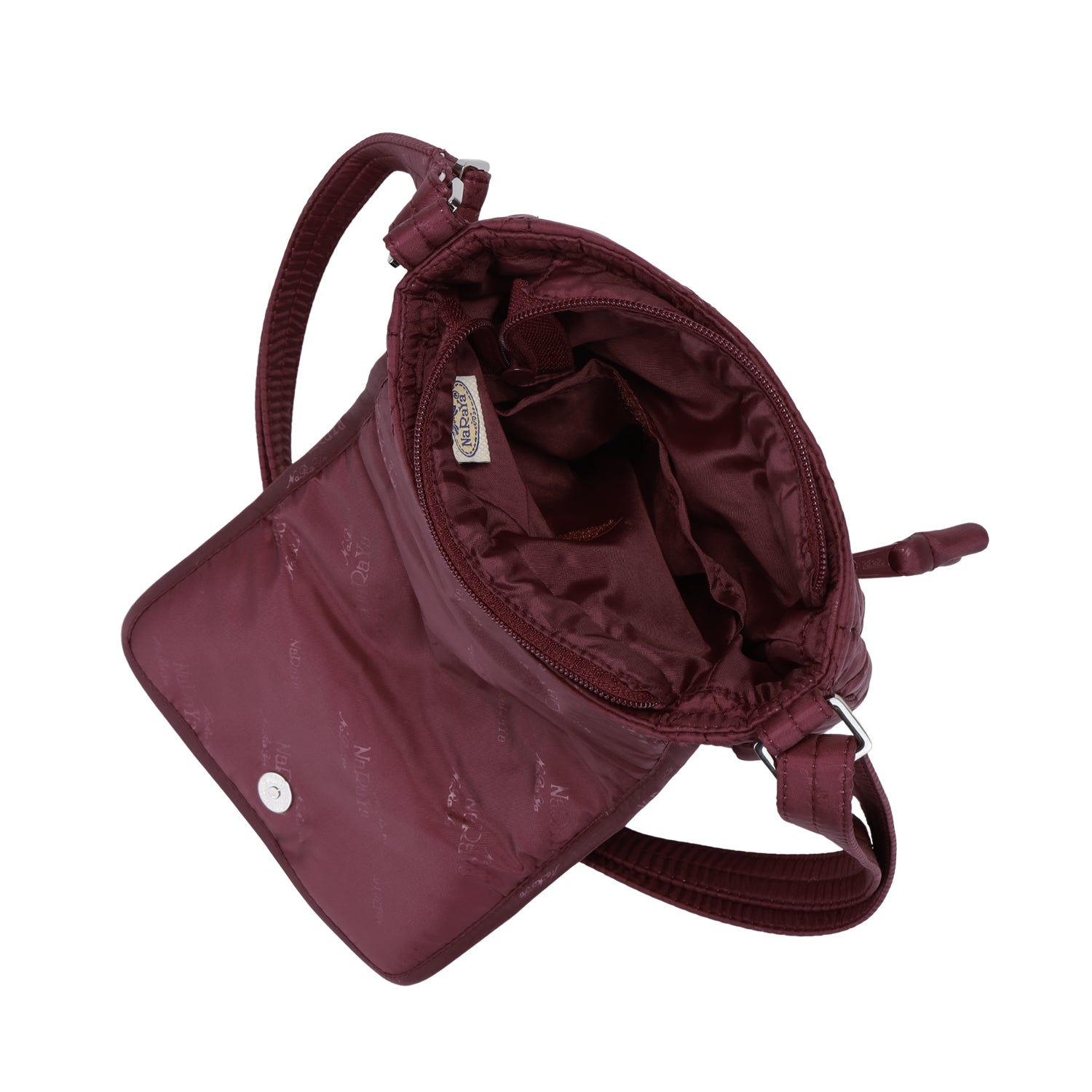 กระเป๋าสะพายข้างฝาพับทรงแนวตั้ง Bubble Up