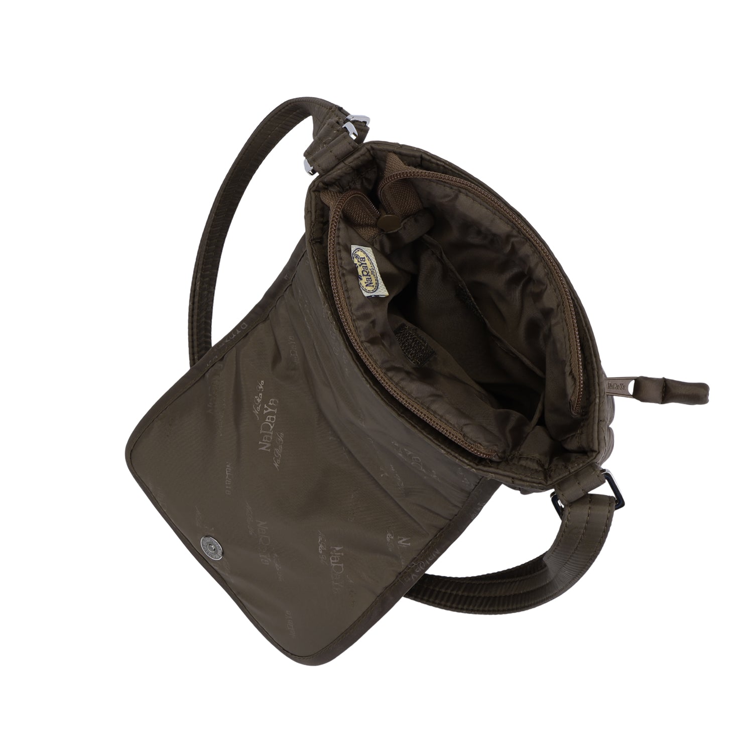 กระเป๋าสะพายข้างฝาพับทรงแนวตั้ง Bubble Up