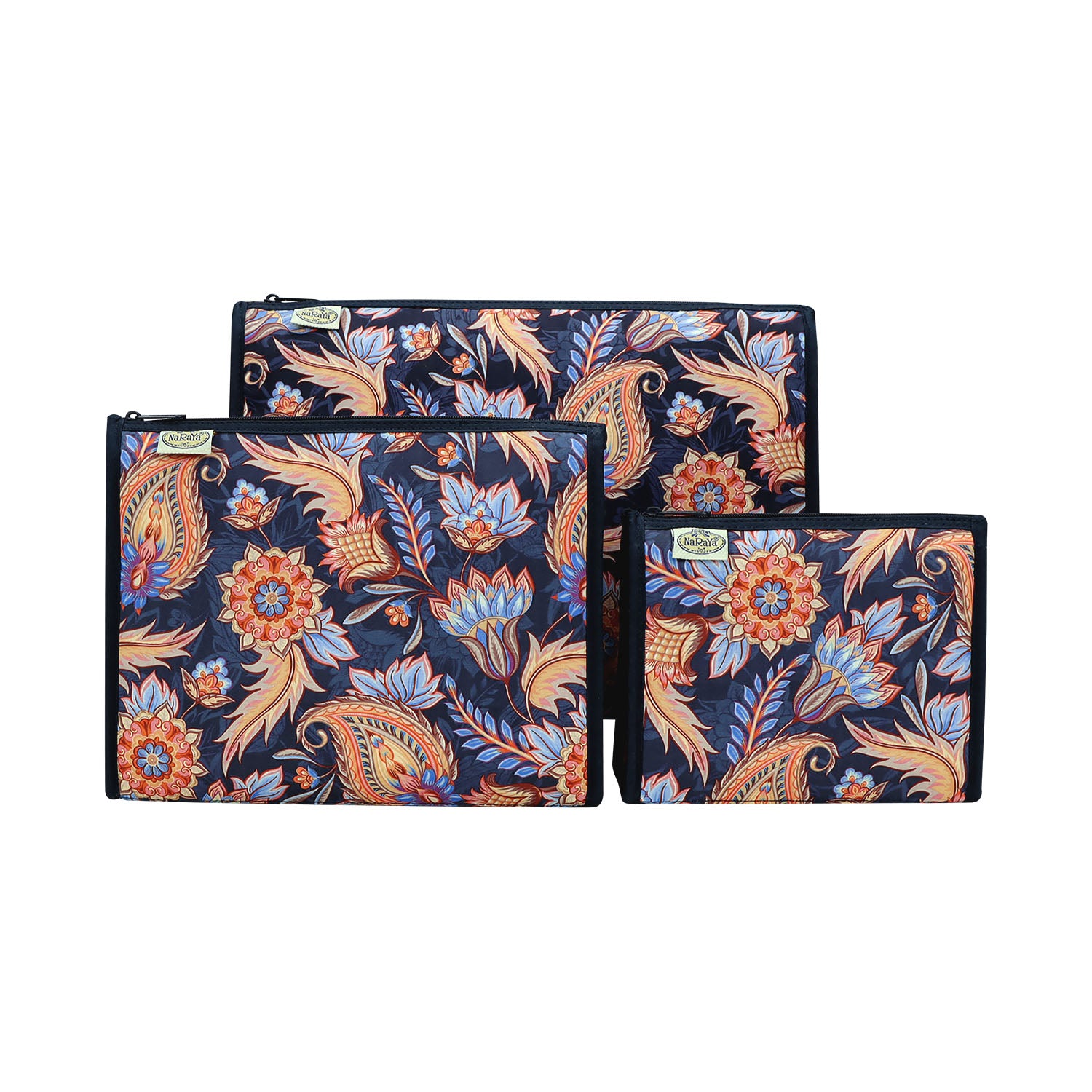 NaRaYa Cosmetic Bags Set Of 3