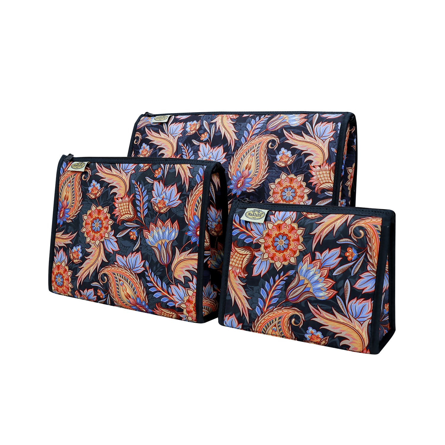 NaRaYa Cosmetic Bags Set Of 3