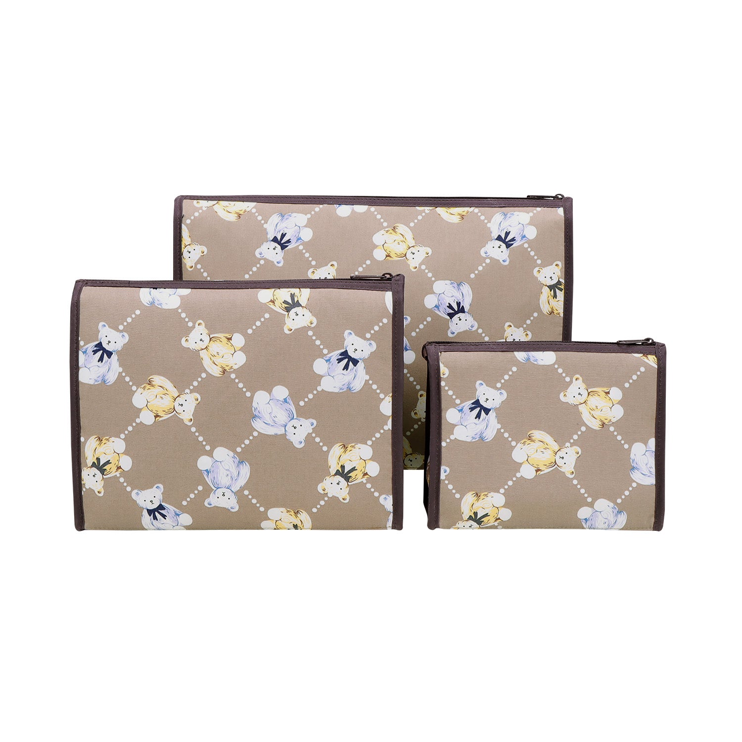 NaRaYa Cosmetic Bags Set Of 3