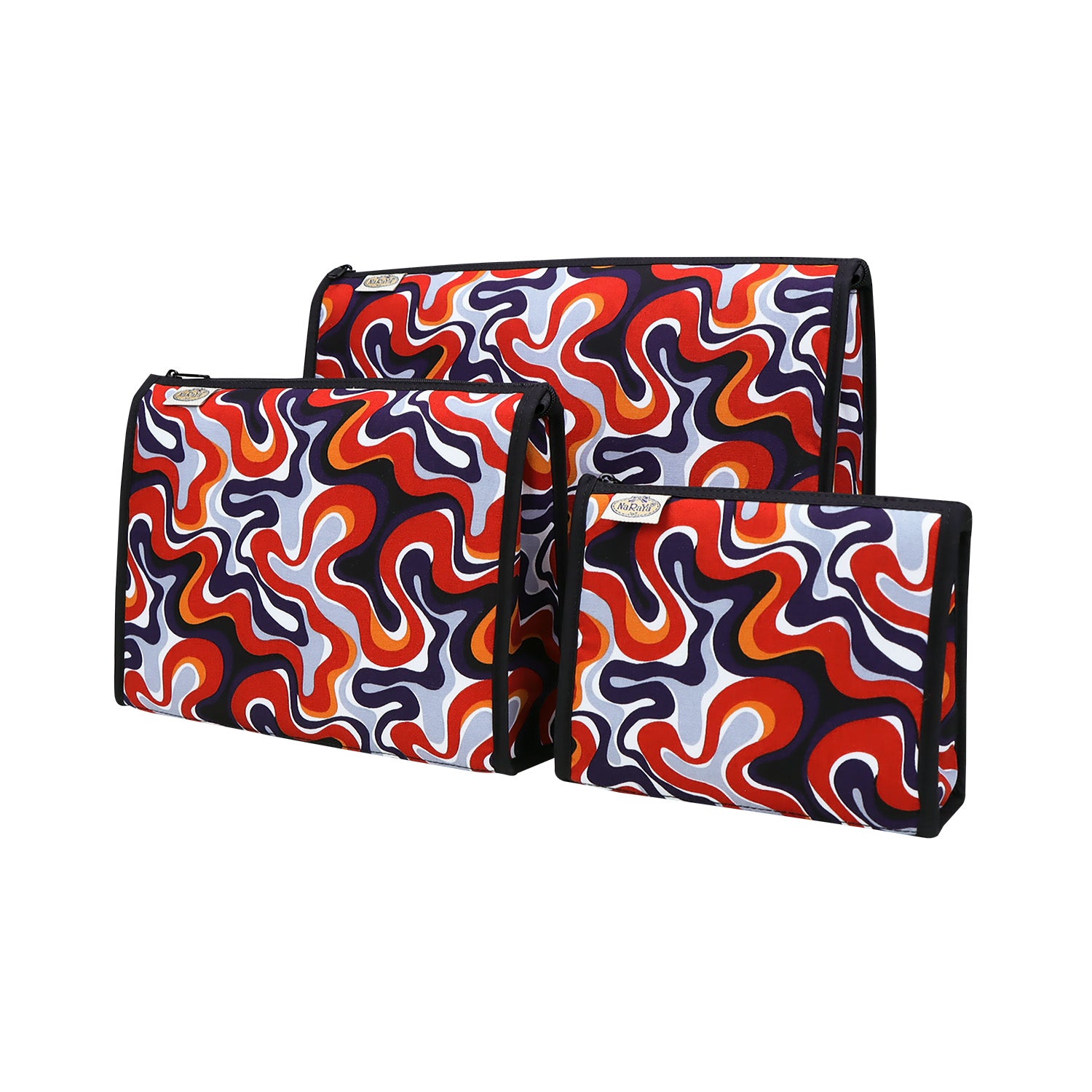 NaRaYa Cosmetic Bags Set Of 3