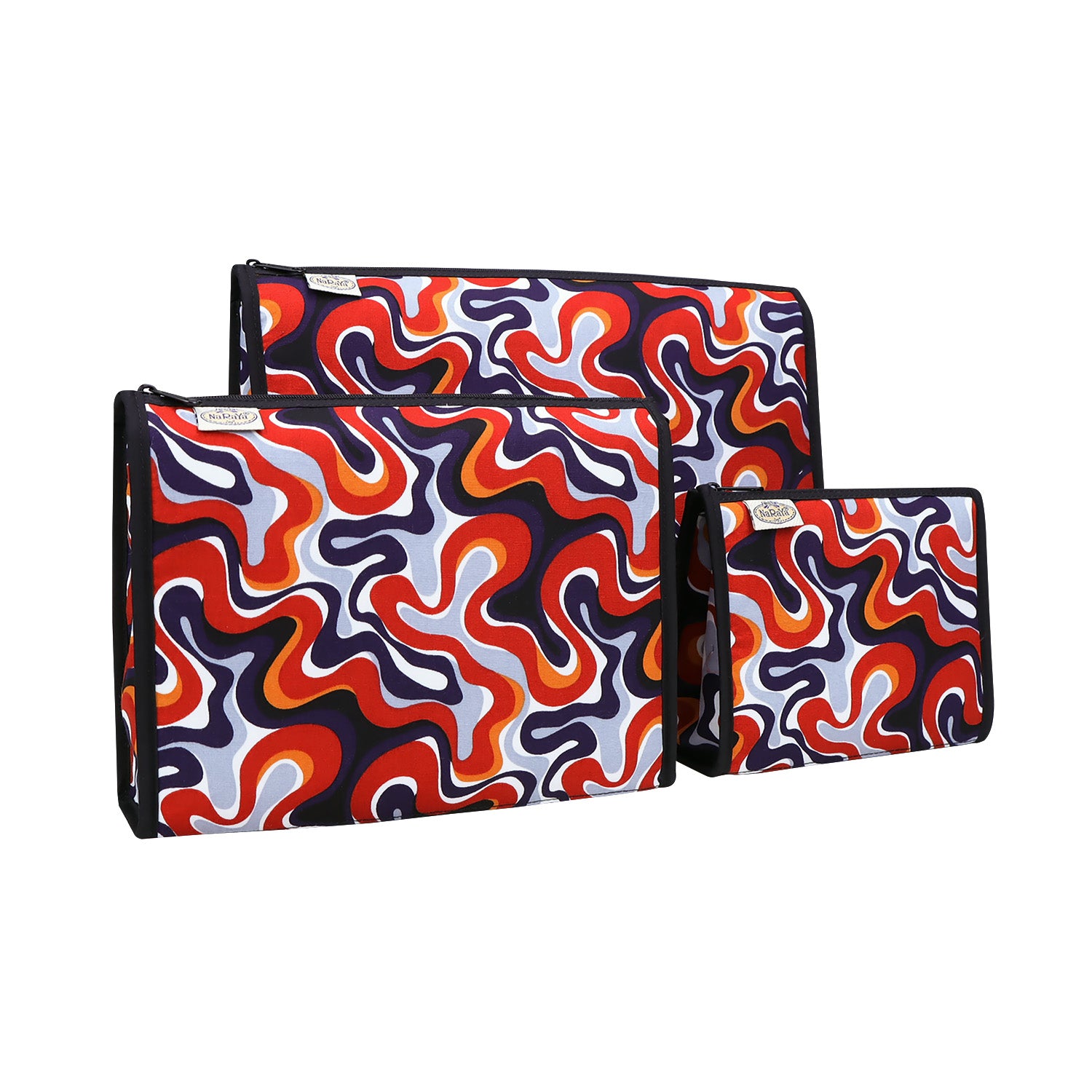 NaRaYa Cosmetic Bags Set Of 3