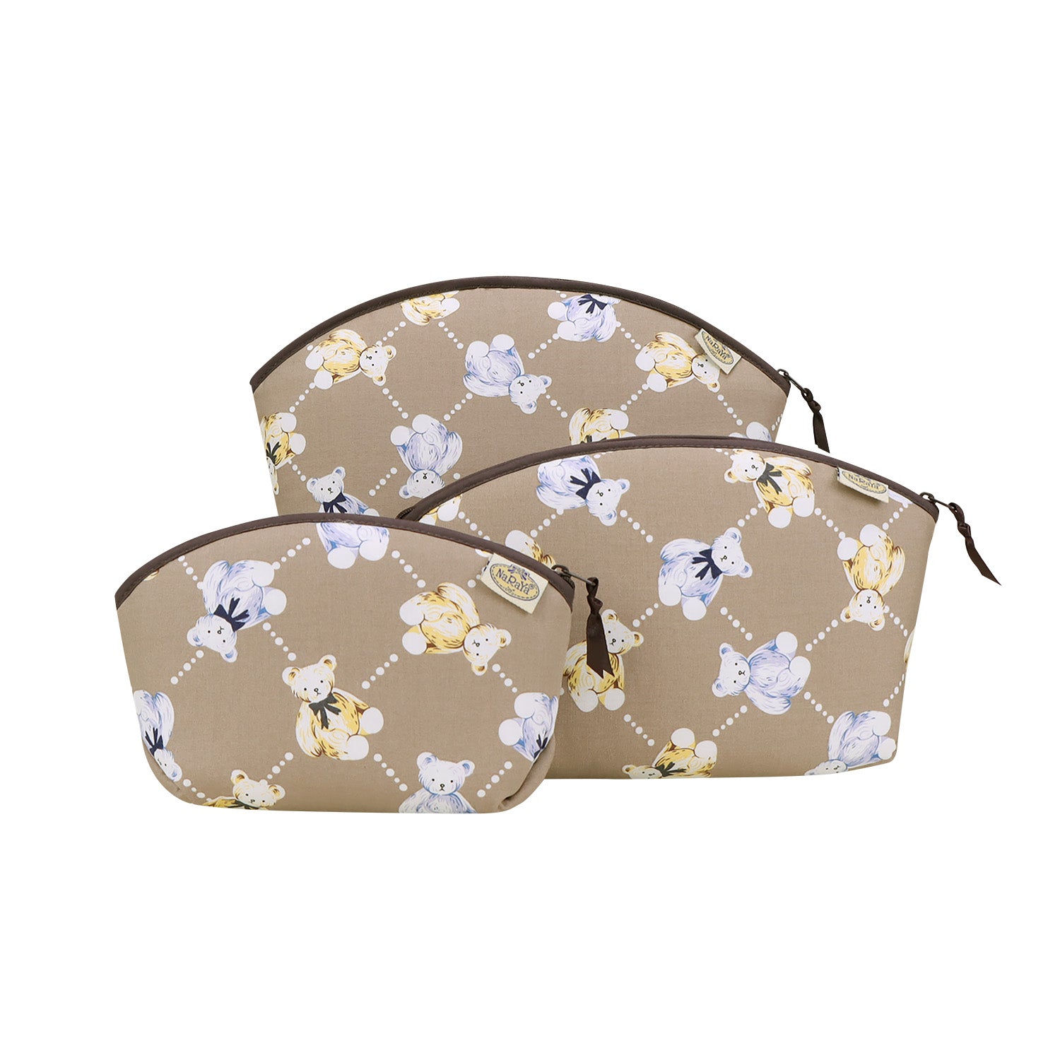 NaRaYa Cosmetic Bags (Set Of 3)