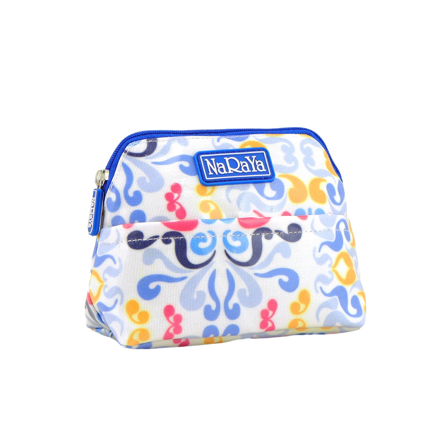 NaRaYa  Laminated Canvas Cosmetic Bag